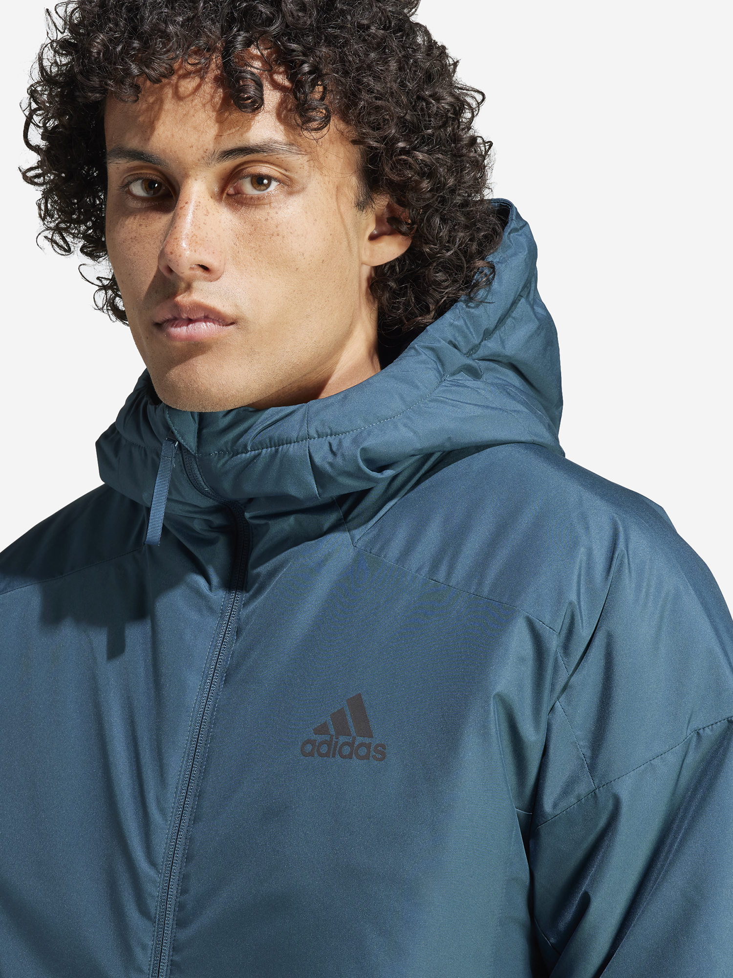 Куртка утепленная мужская adidas Traveer, Голубой IK3134A01-, размер 44-46 - фото 4