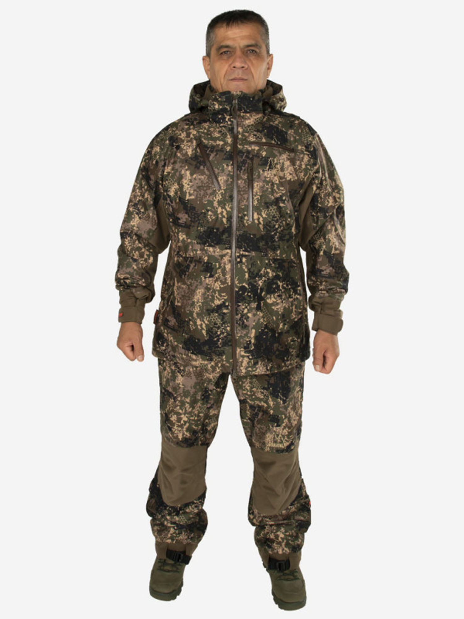 Костюм FINNHUNT Reliable BTA Camo, Зеленый FH00133.1-01SZUJF3A-01, размер 60