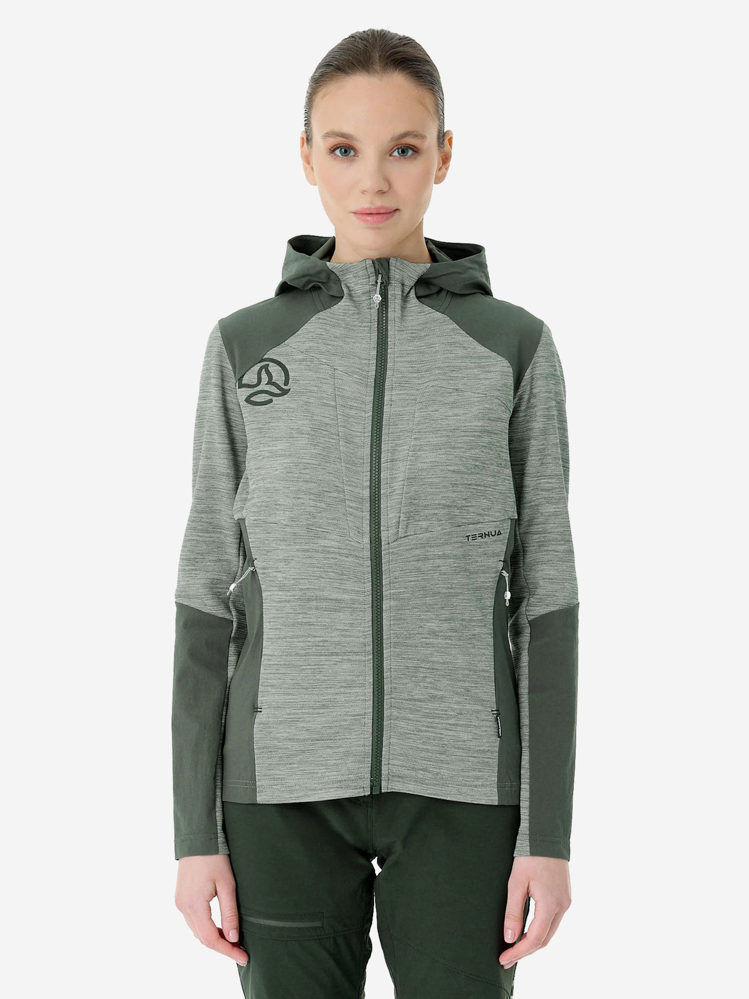 

Куртка Ternua trekking Tileka Hood Jkt W Light Forest, Зеленый