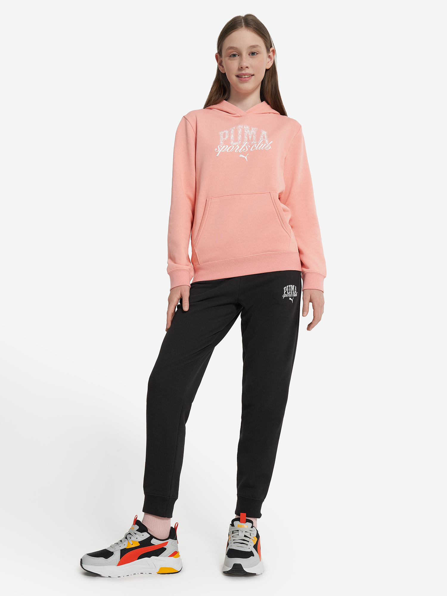 Брюки для девочек PUMA Classic, Черный 4