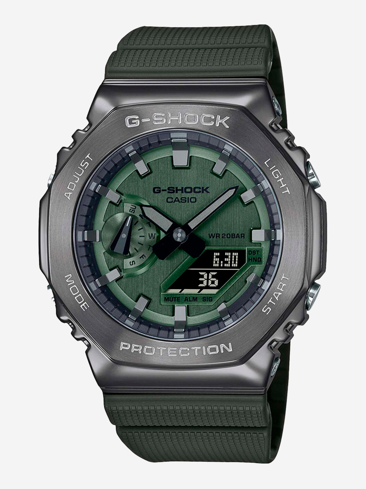

Спортивные часы CASIO GM-2100B-3A, Зеленый
