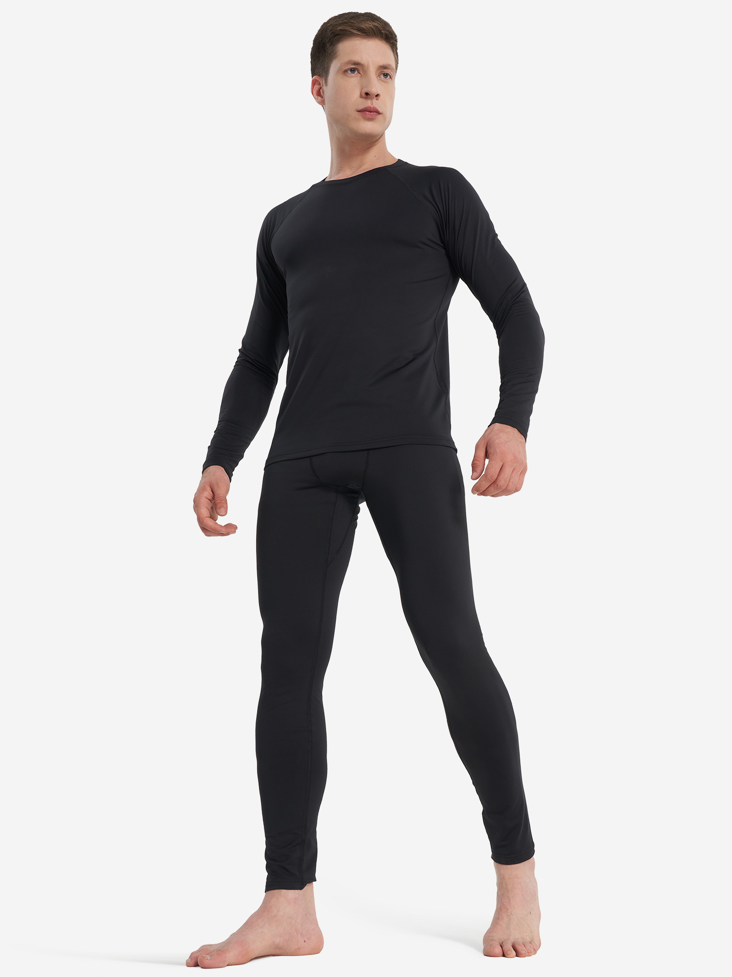 Комплект термобелья мужской, черный, арт. 20816