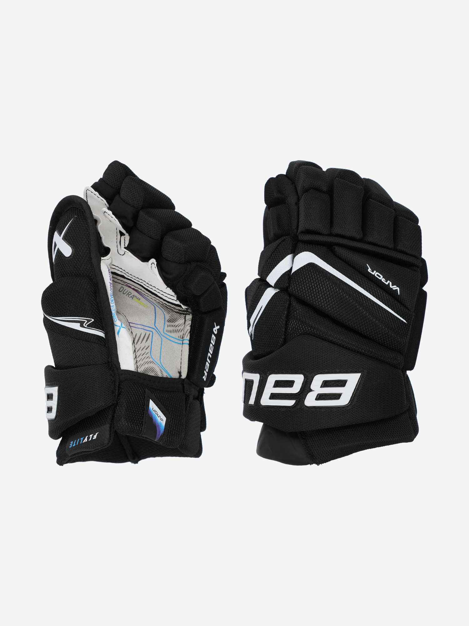 

Перчатки хоккейные детские BAUER Vapor Flylite JR, Черный
