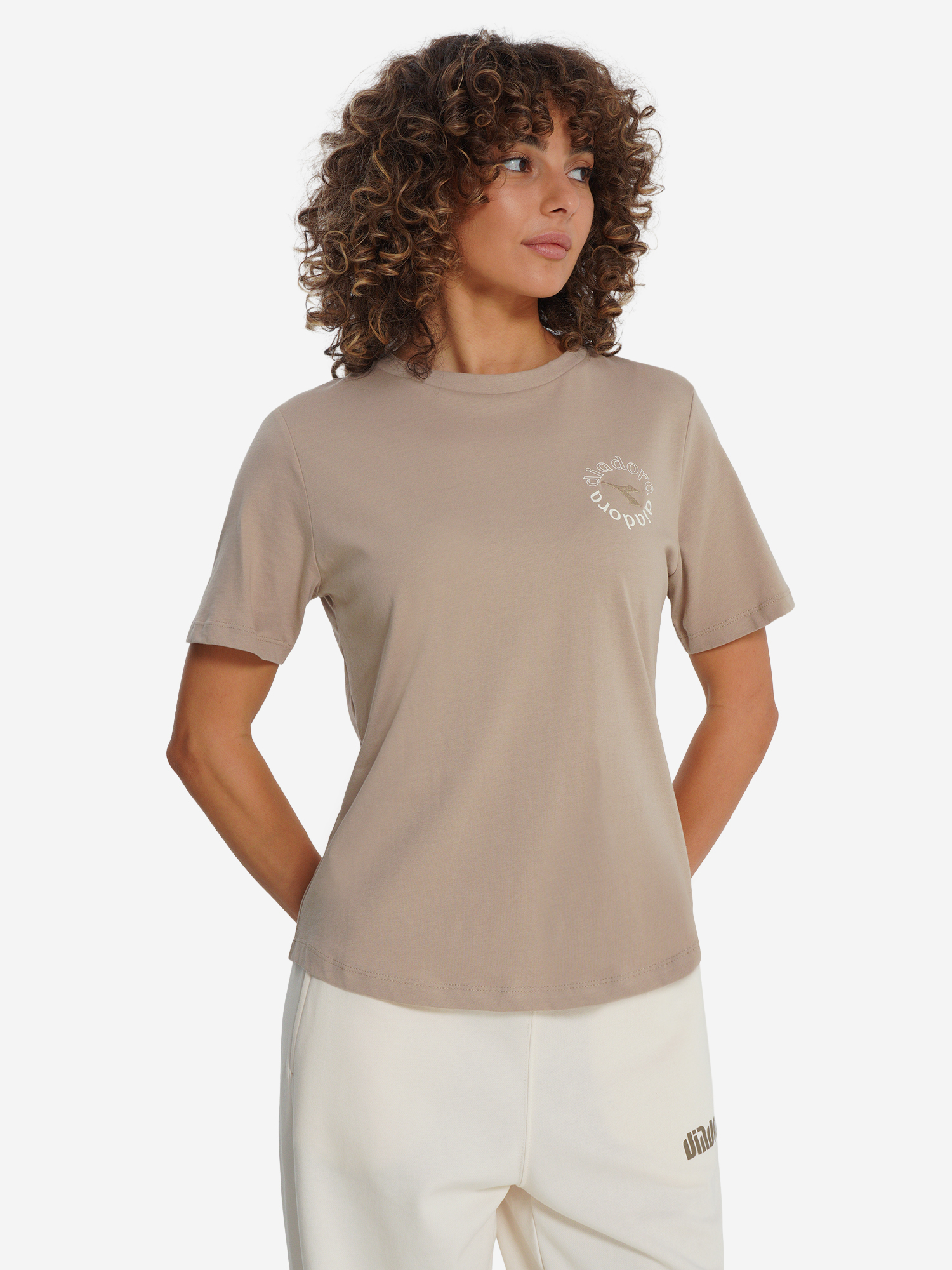 

Футболка женская Diadora, Бежевый