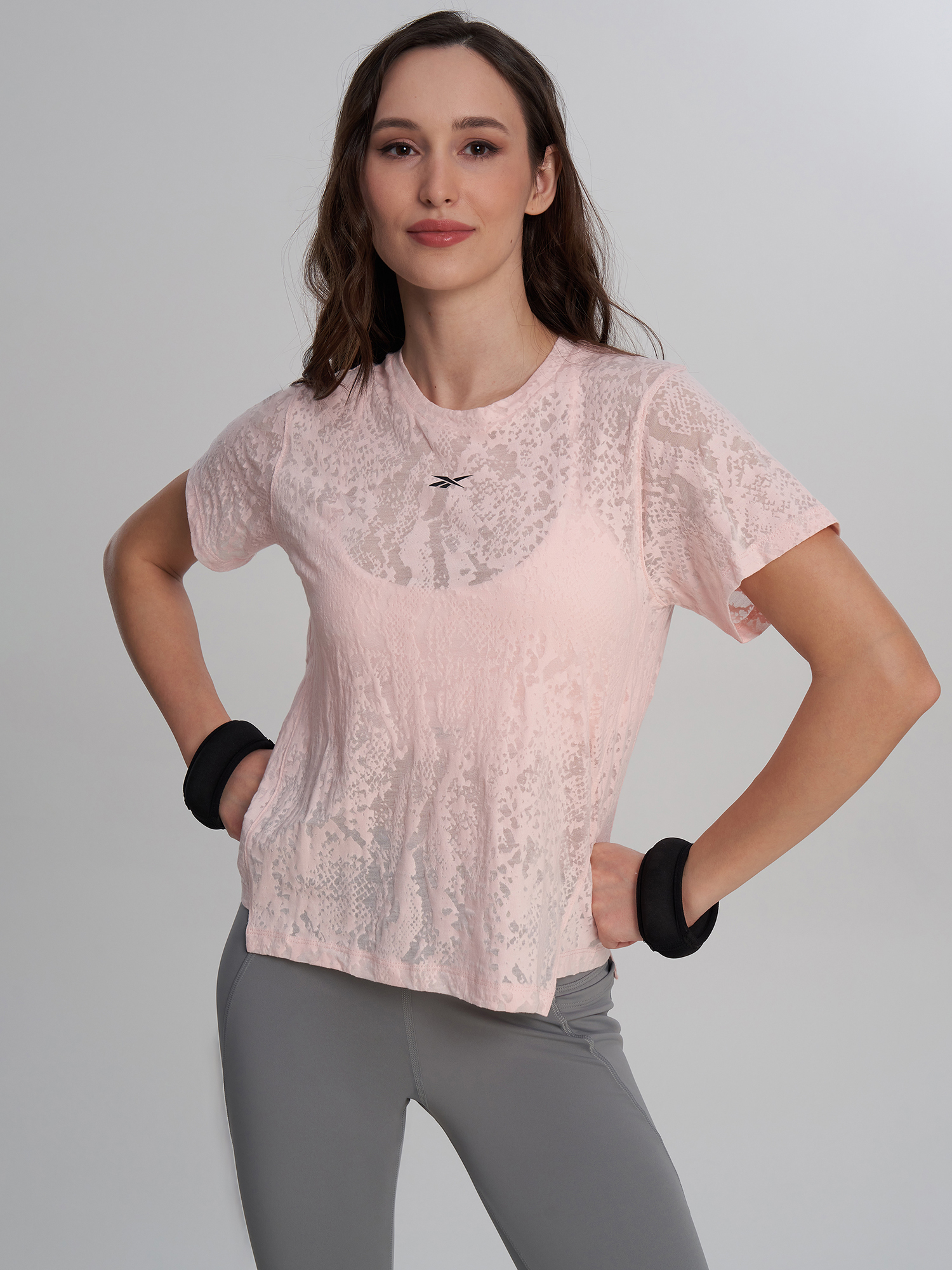 

Футболка женская Reebok Lux, Розовый