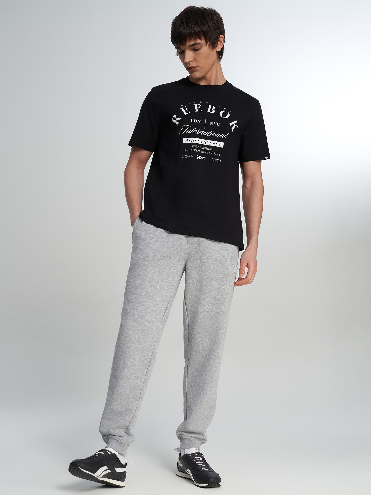 Брюки мужские Reebok, Серый 5