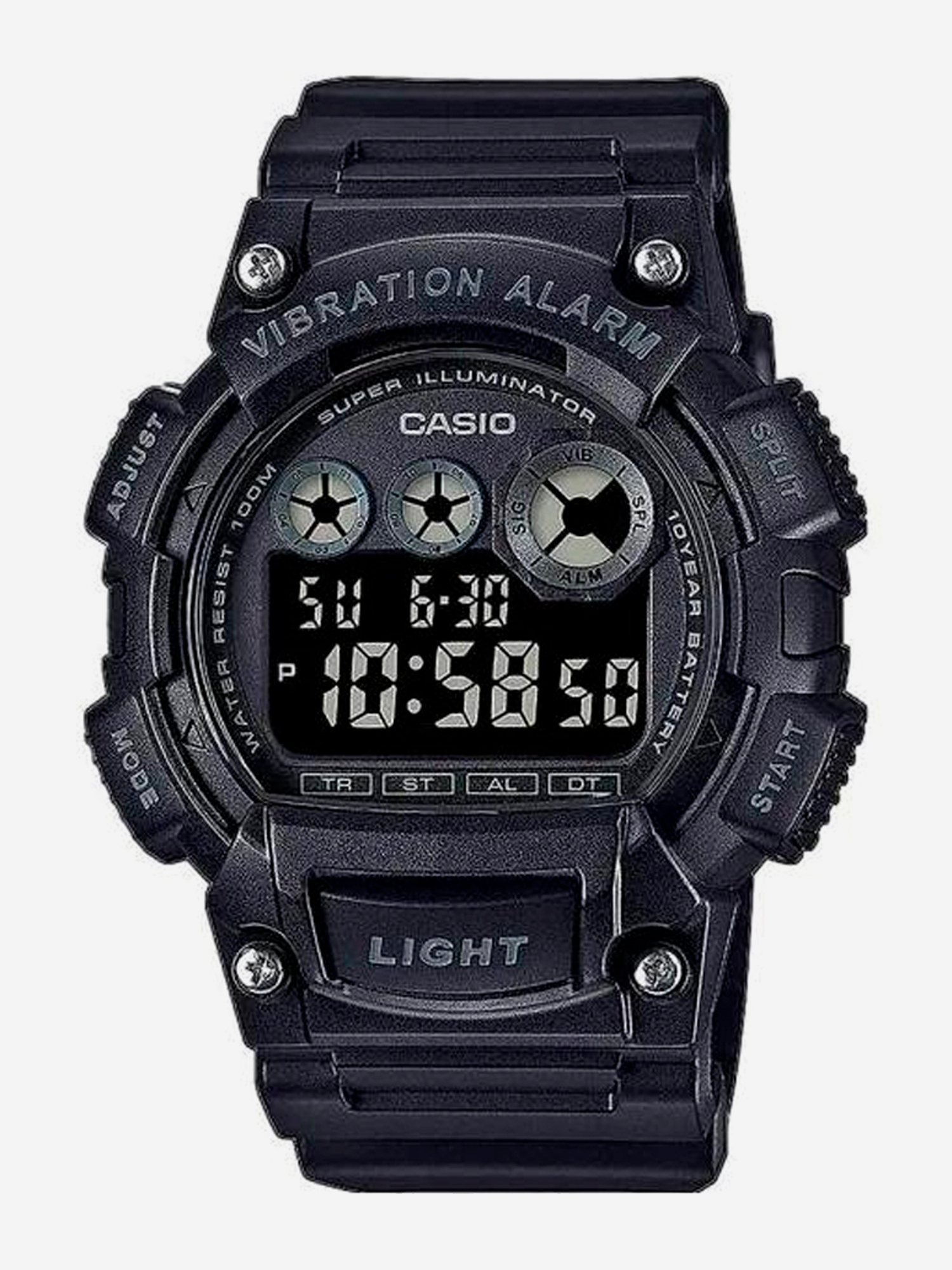 

Наручные часы Casio Collection W-735H-1B, Черный