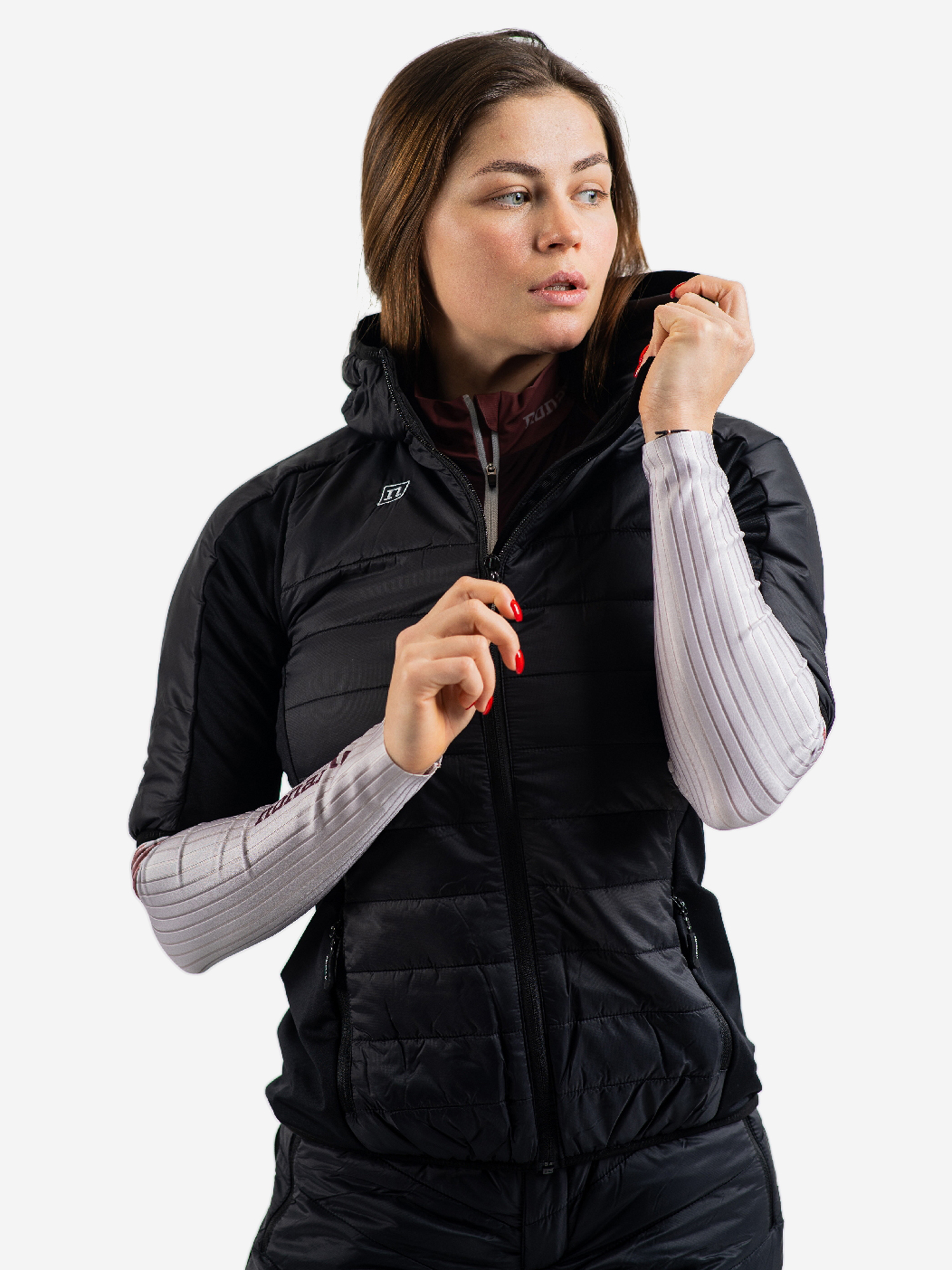 

Жилет спортивный Noname Ski Vest 24 WOS лыжный утепленный, Черный