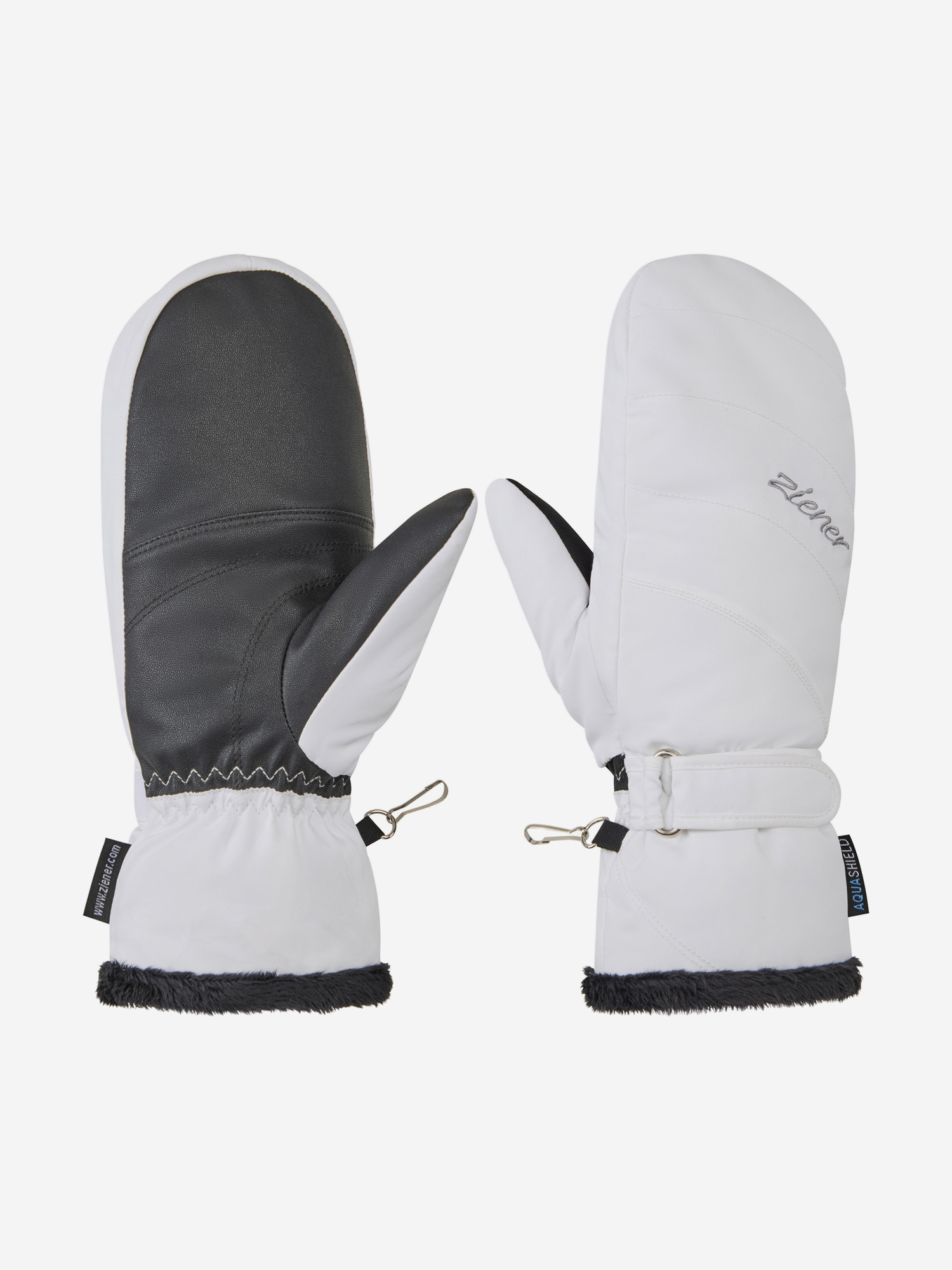 Изображение товара Женские варежки Ziener для горных лыж водонепроницаемые зимние 119021ZNR-01