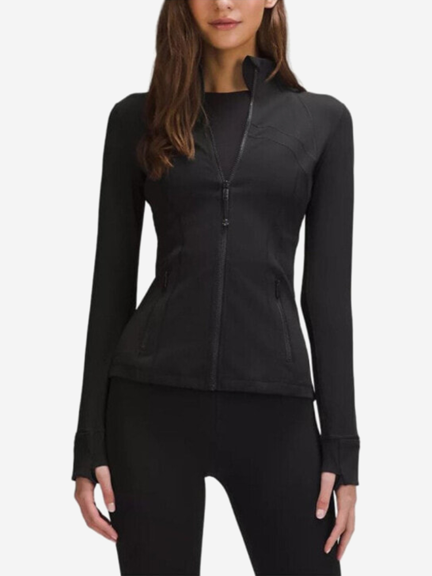 Изображение товара Женская спортивная куртка Lululemon Define Jacket черная демисезонная
