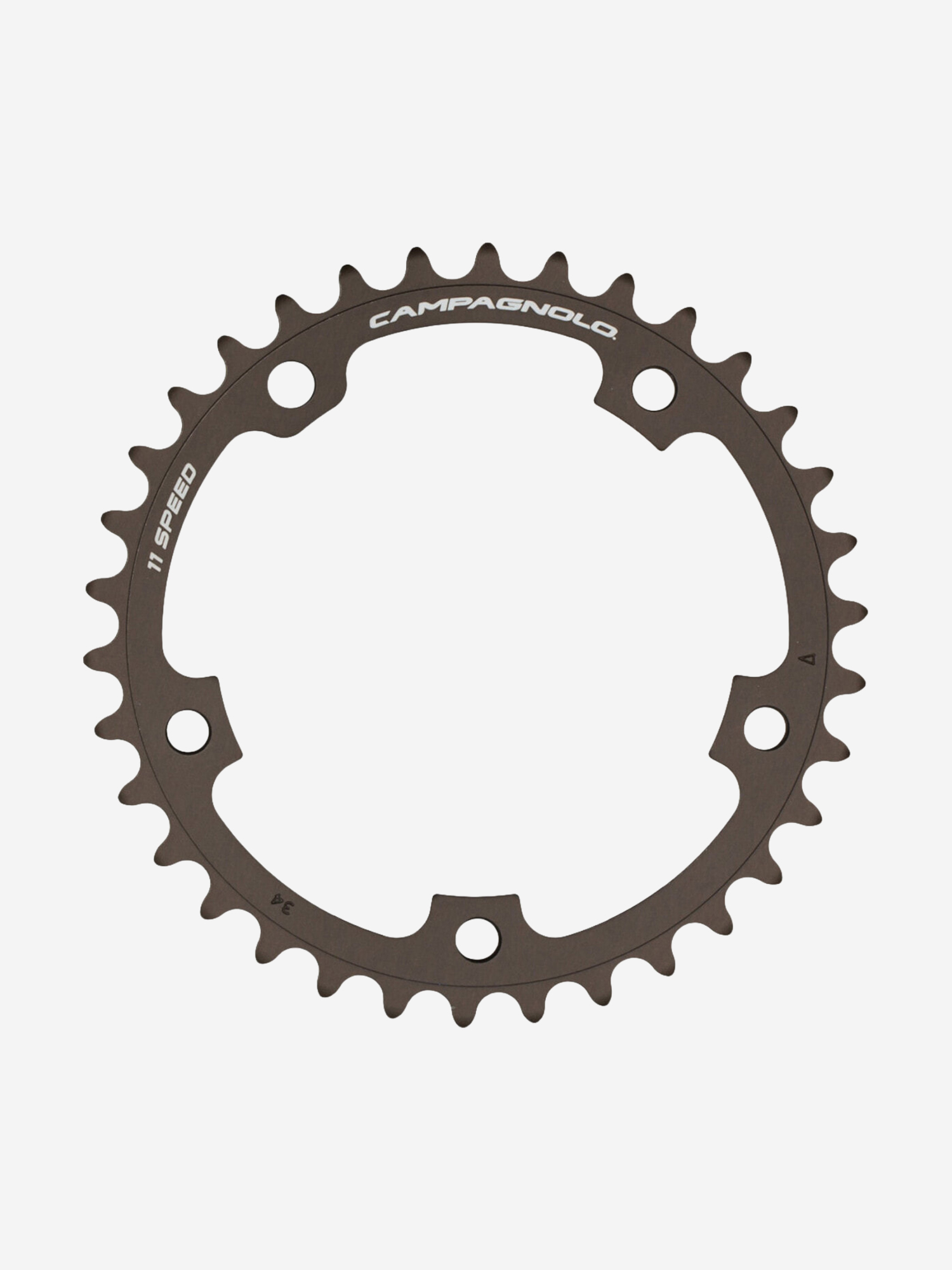 Изображение товара Звезда передняя Campagnolo Super Record CT, 11-скоростная, 5-рычажная, 110 мм BCD, 2011–2014