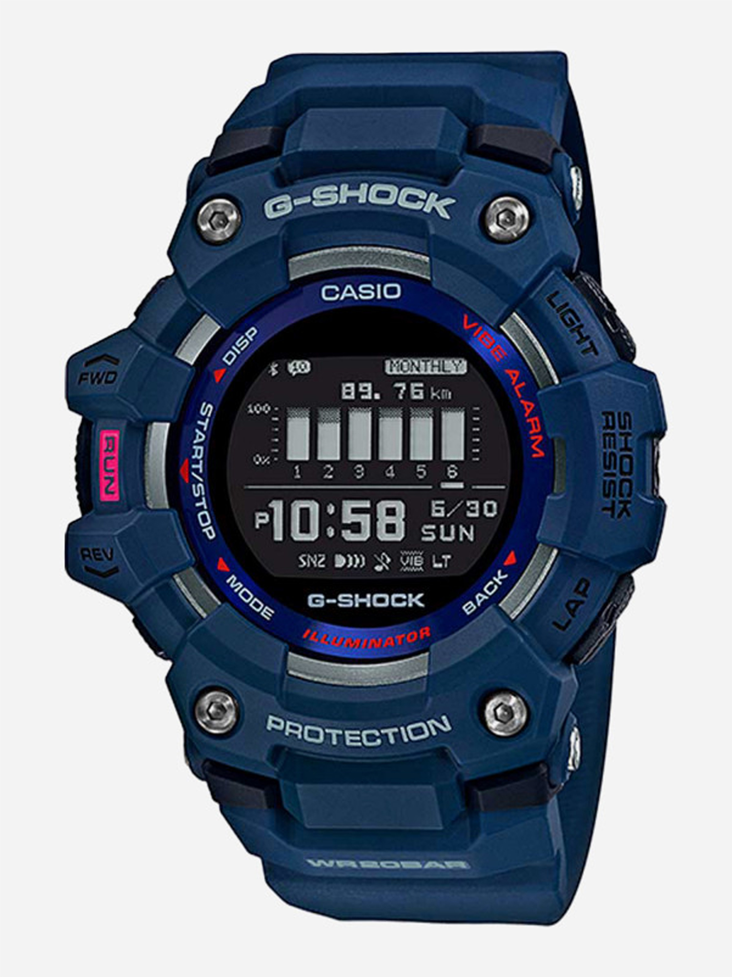 Изображение товара Спортивные часы CASIO GBD-100-2E Унисекс для спорта и фитнеса