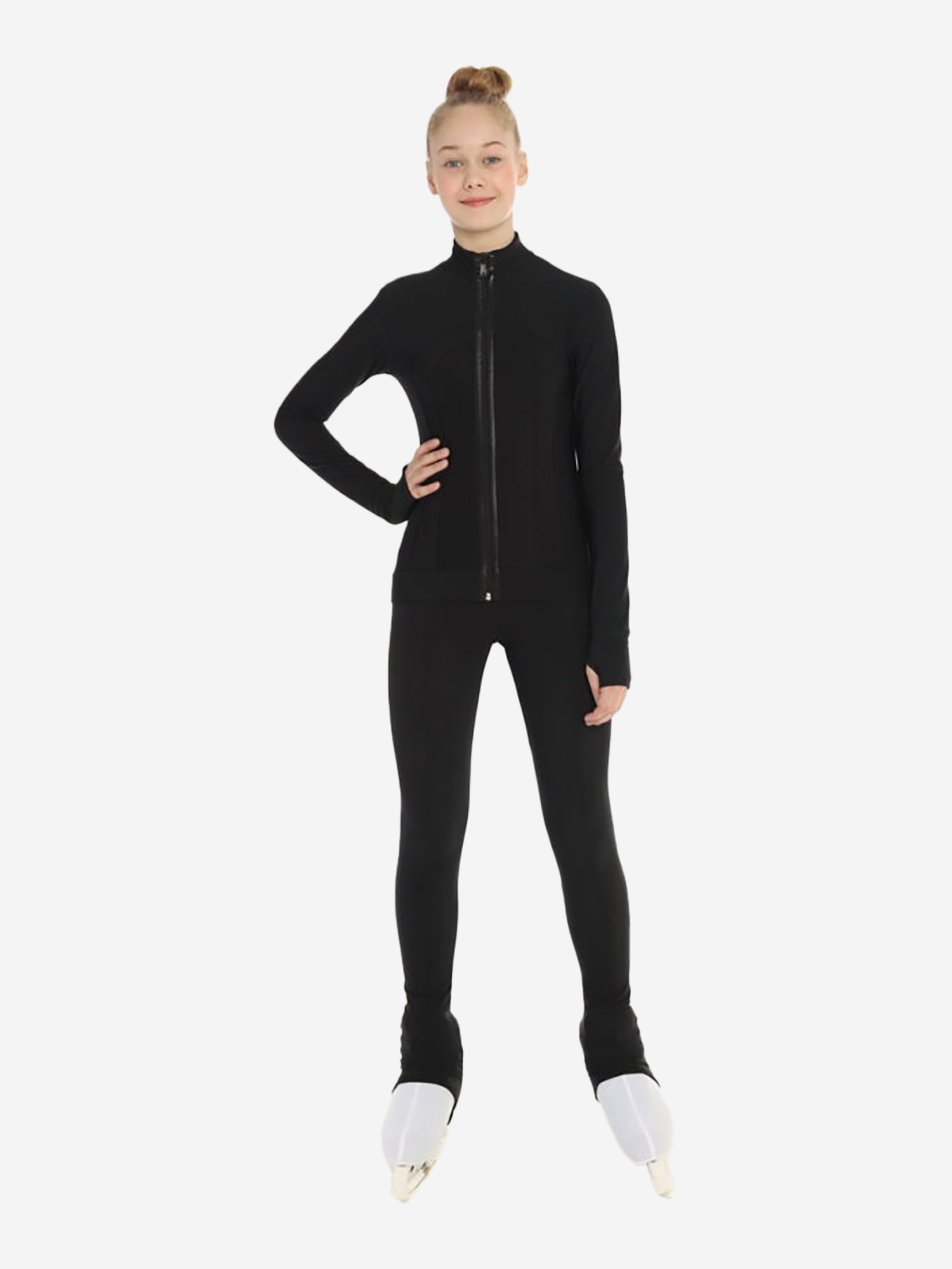 

Костюм спортивный для фигуристов "КАНТ 2" IceDress, Черный