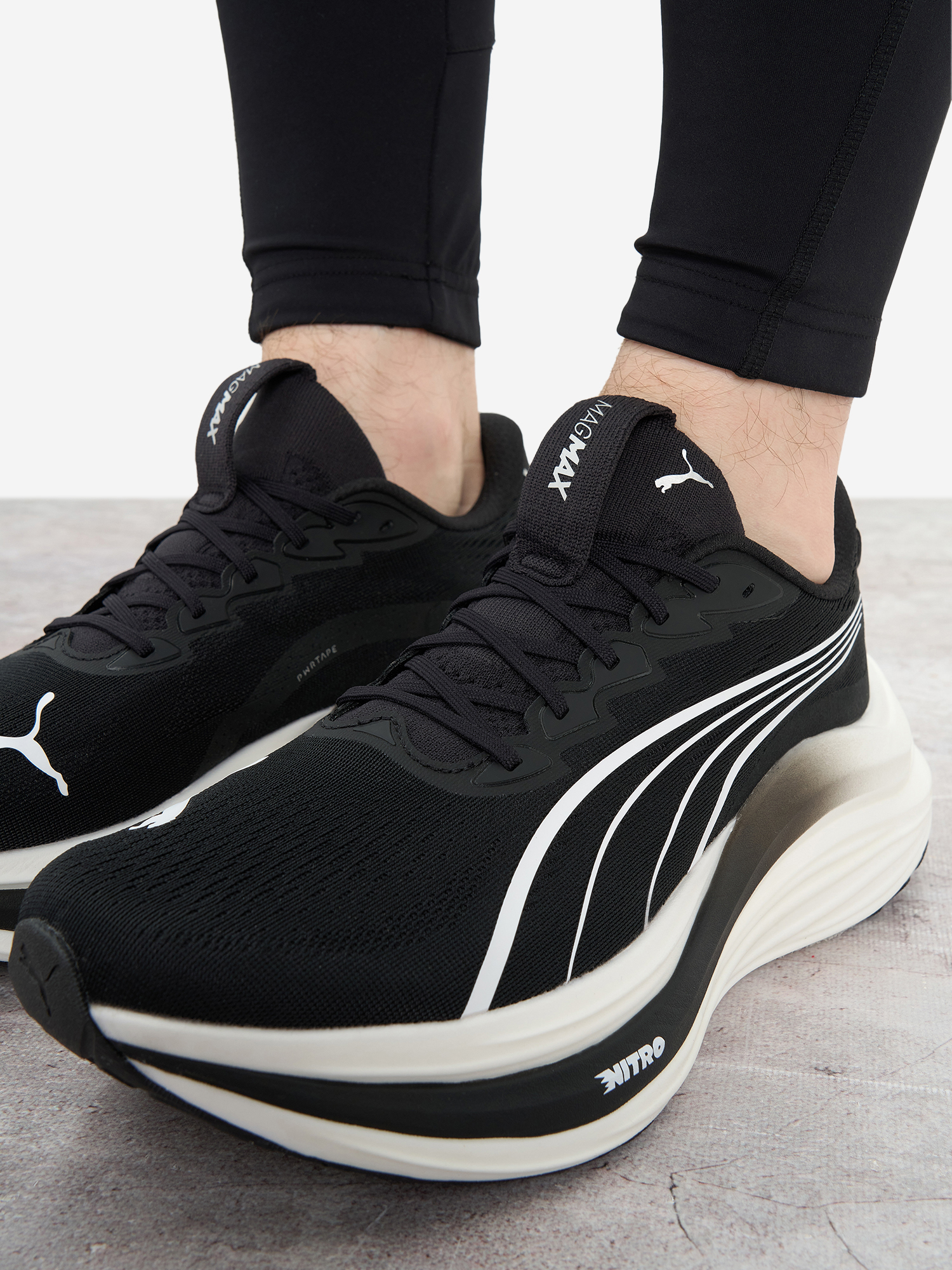 Кроссовки мужские PUMA Magmax Nitro, Черный Вид№9