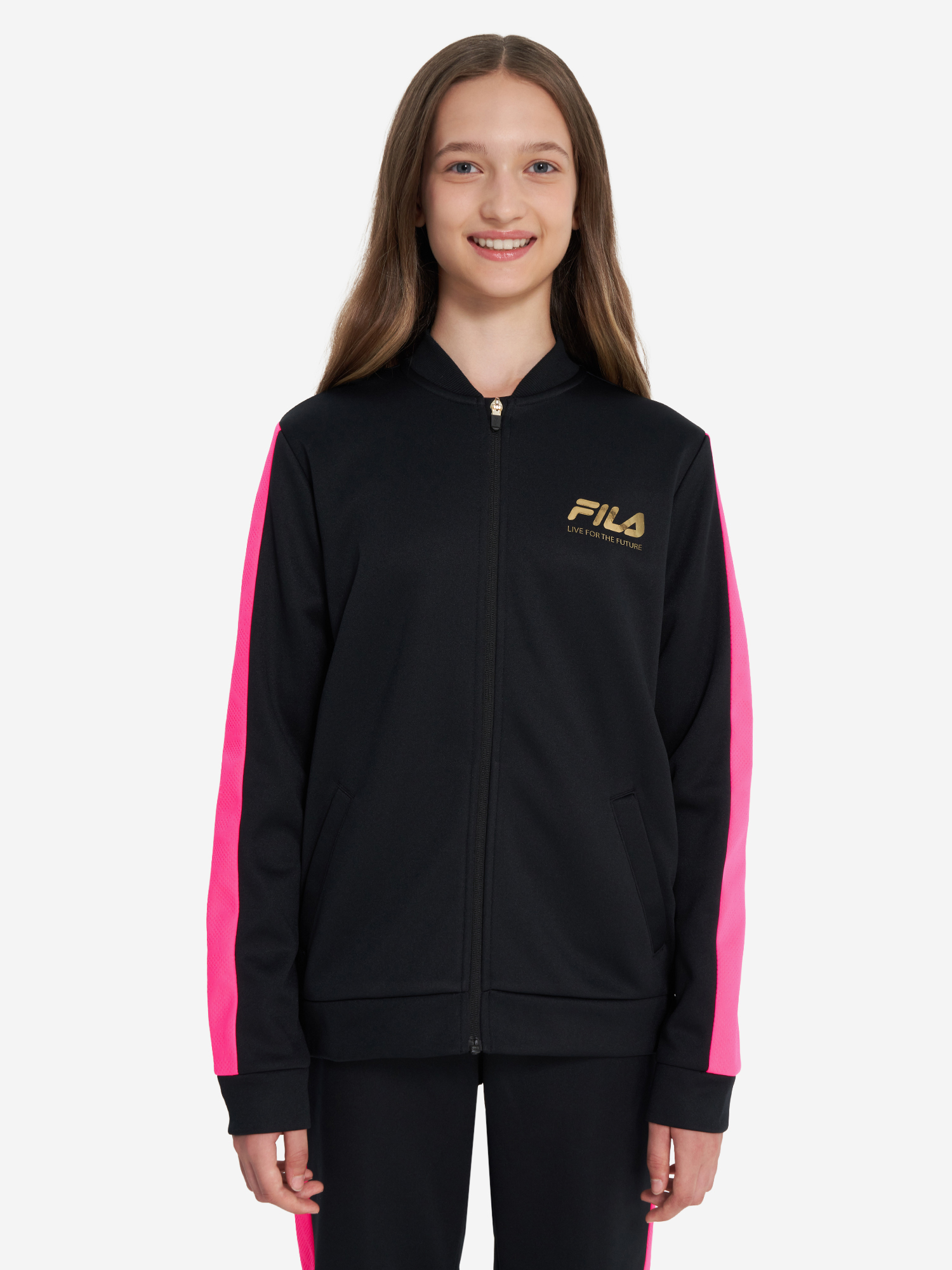 фото Костюм для девочек fila, черный
