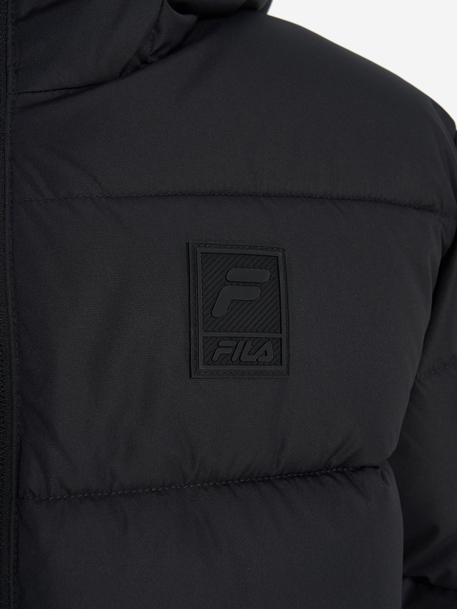 фото Пуховик для мальчиков fila, черный
