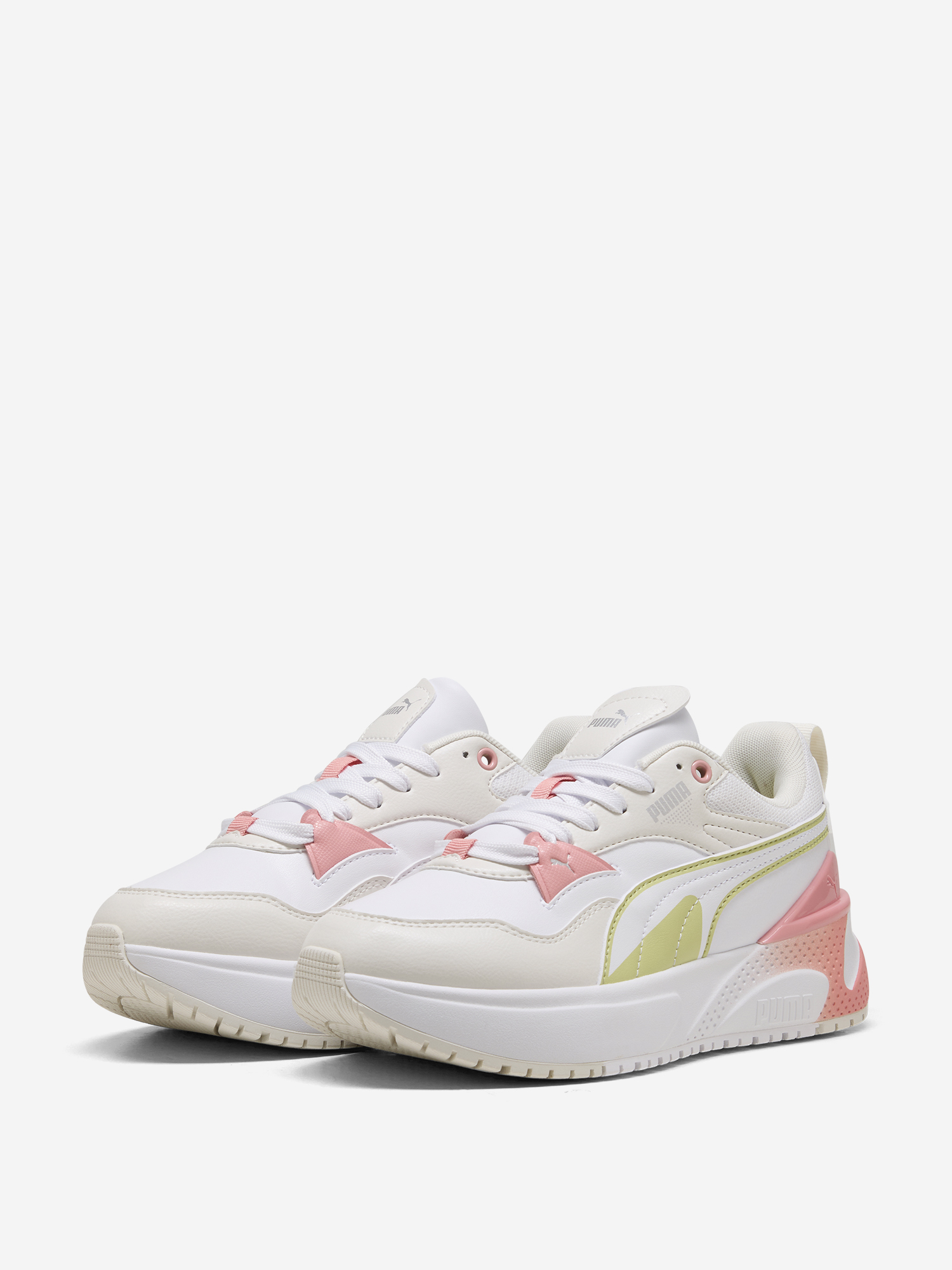 фото Кроссовки женские puma r78 disrupt, белый