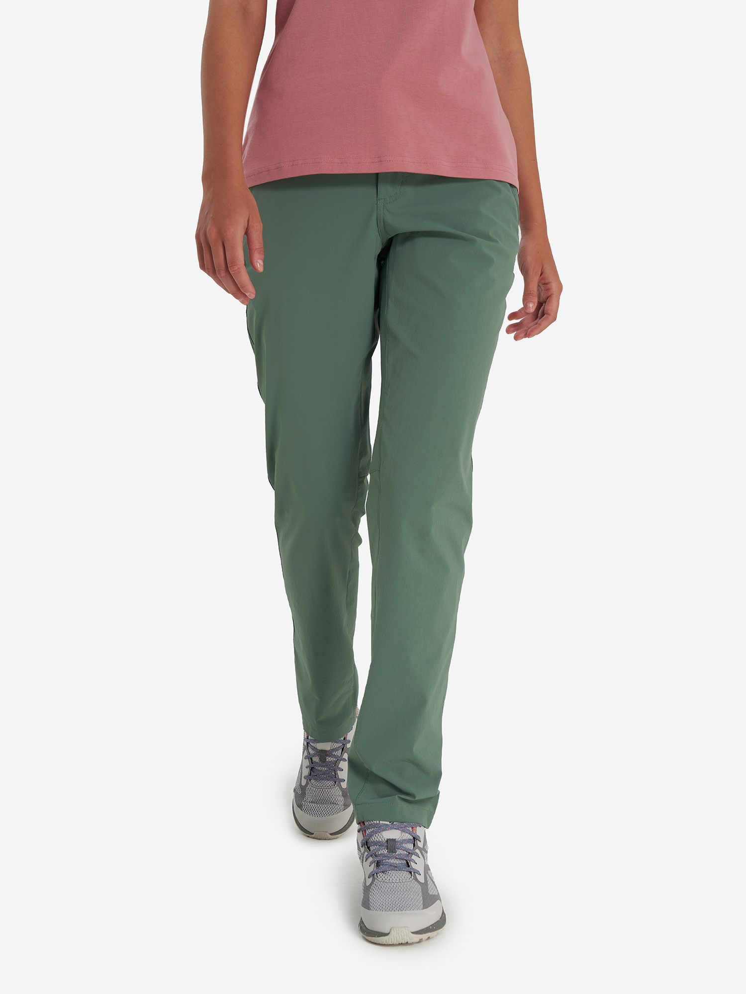 Брюки женские Fjallraven, зеленый, арт. 24022