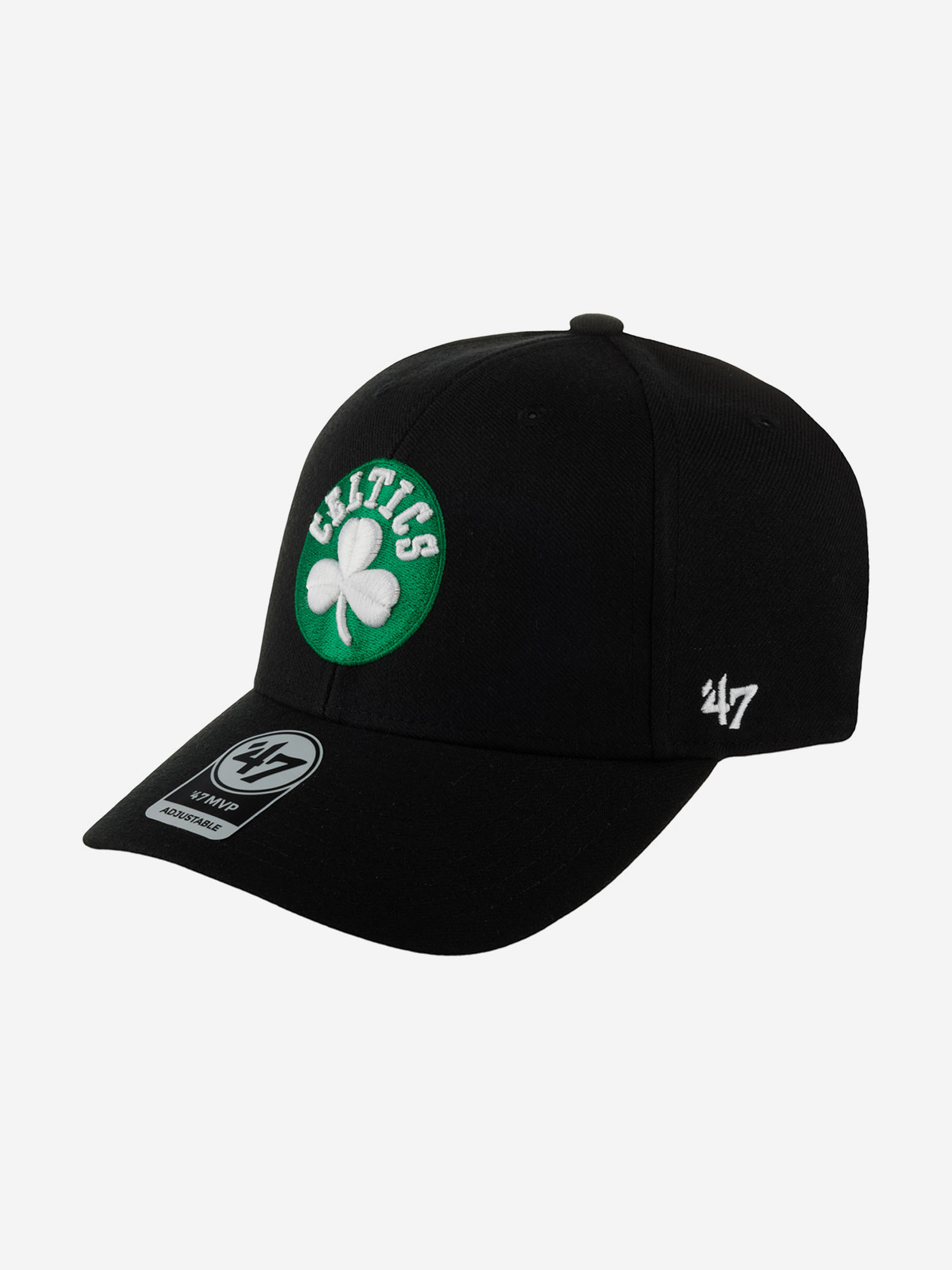 

Бейсболка 47 BRAND K-MVP02WBV-BKGG Boston Celtics NBA (черный), Черный