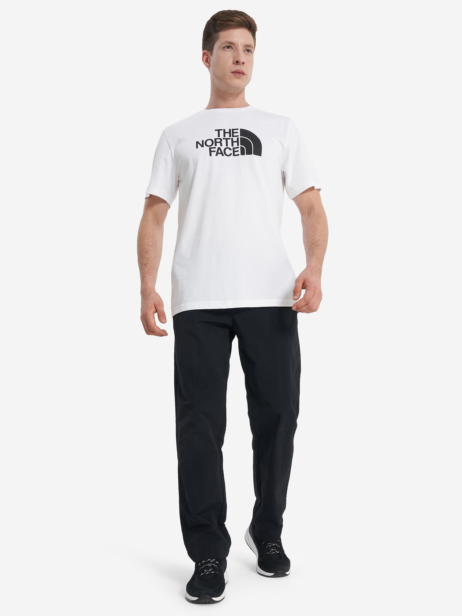 фото Футболка мужская the north face easy, белый