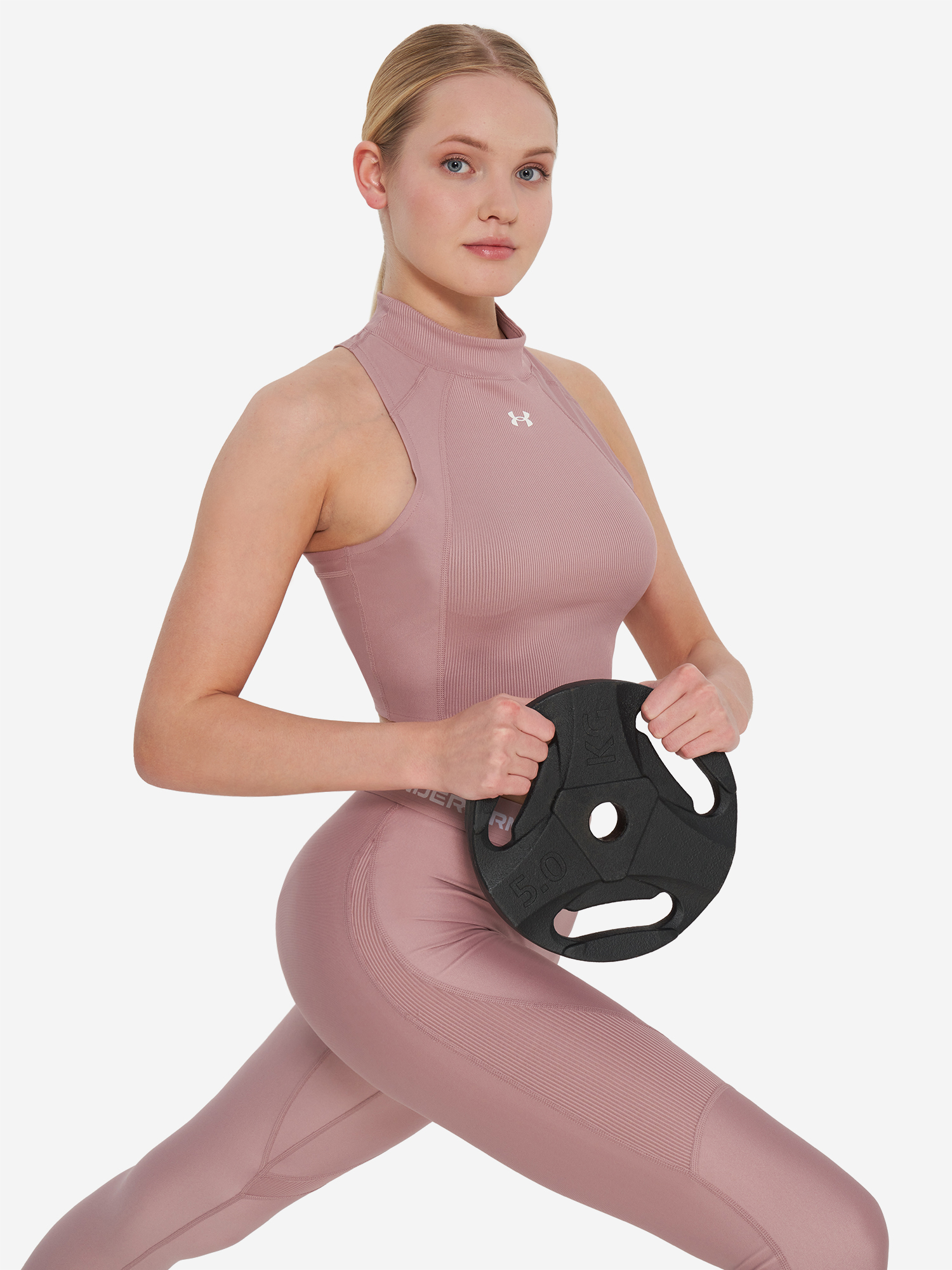 фото Топ бра спортивный under armour, розовый