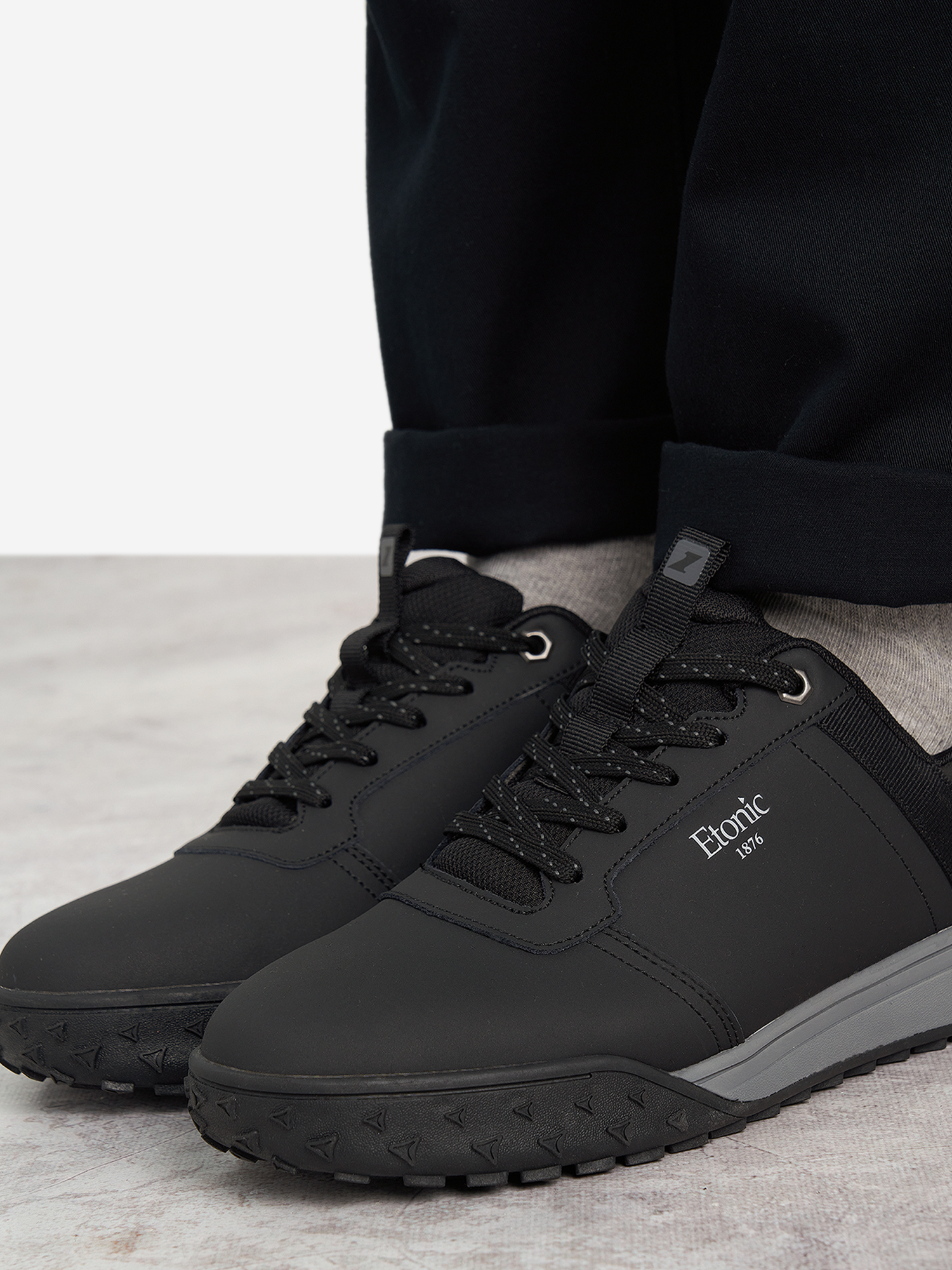 фото Кроссовки мужские etonic hex, черный
