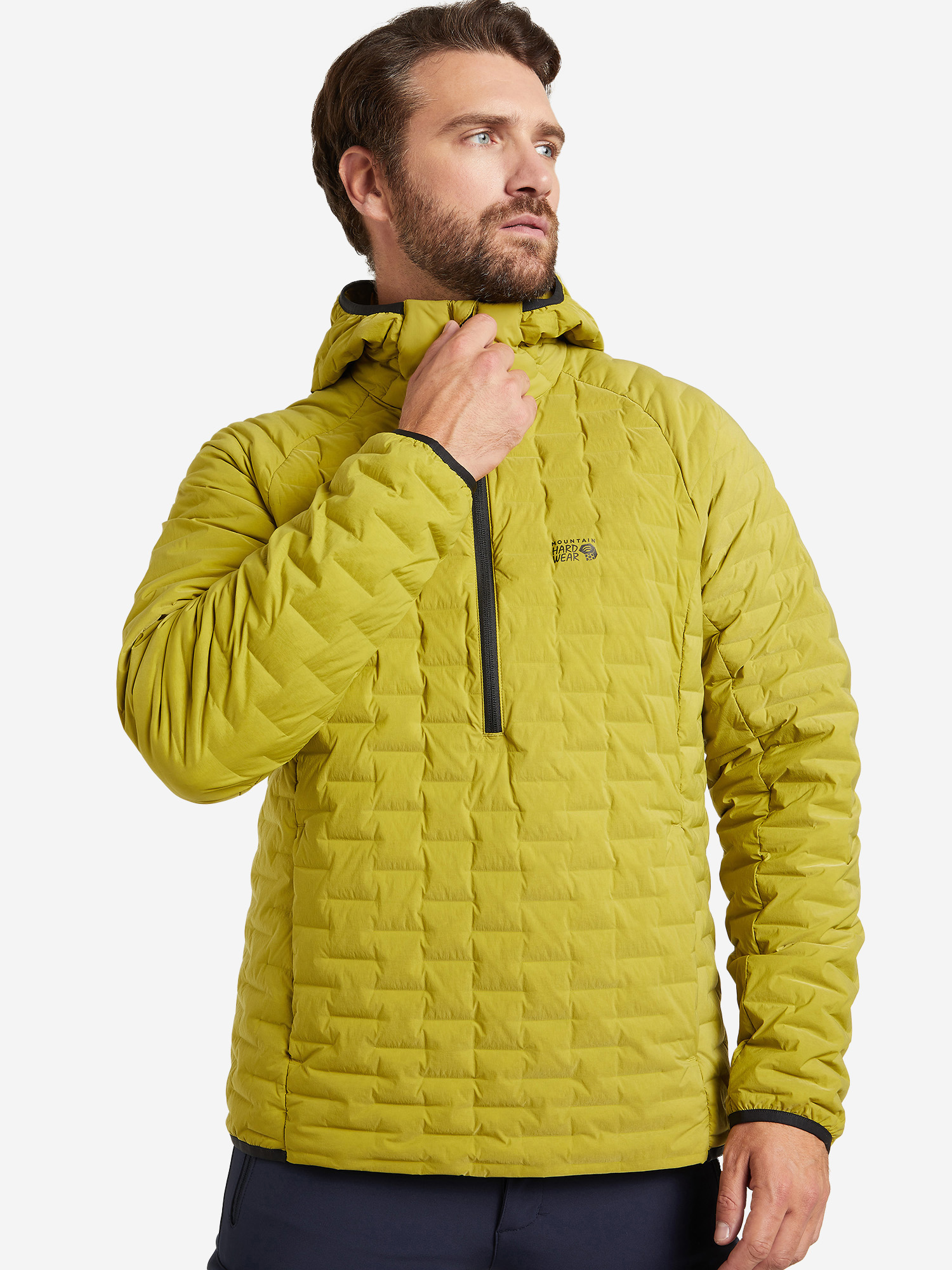 

Пуховик мужской Mountain Hardwear Stretchdown™ Light Pullover, Зеленый