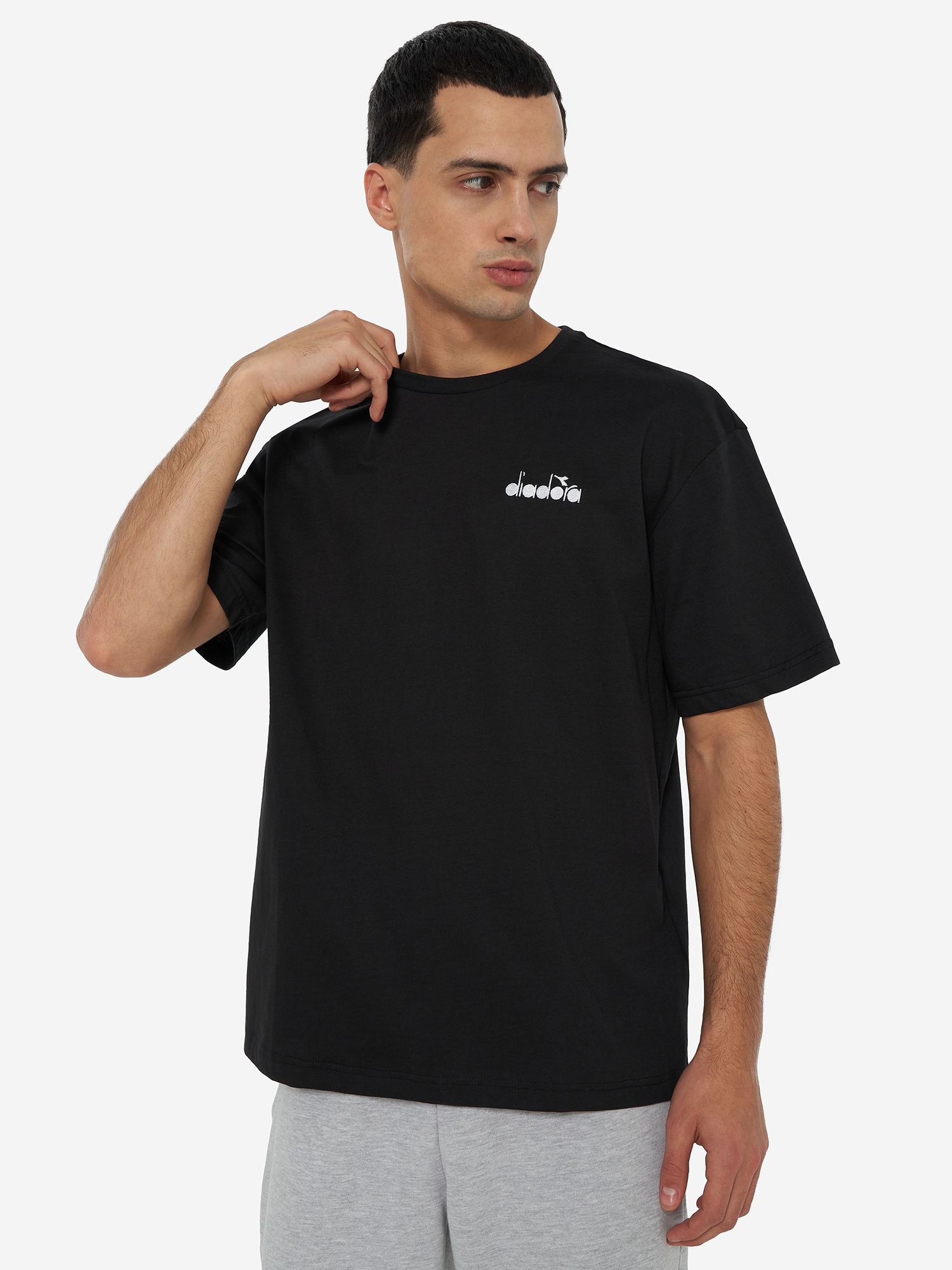 Футболка мужская Diadora, черный, арт. 33842