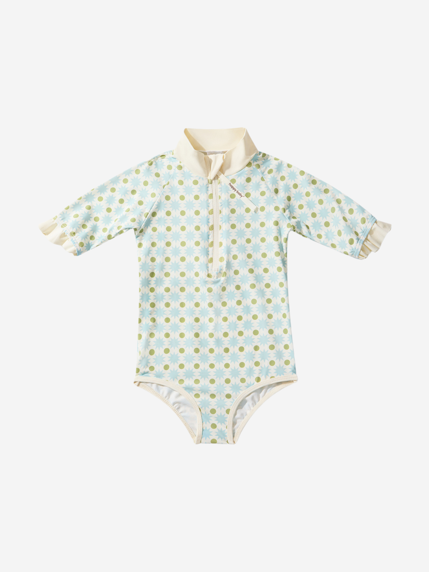 Изображение товара Купальник для девочек HAPPY BABY, Зеленый