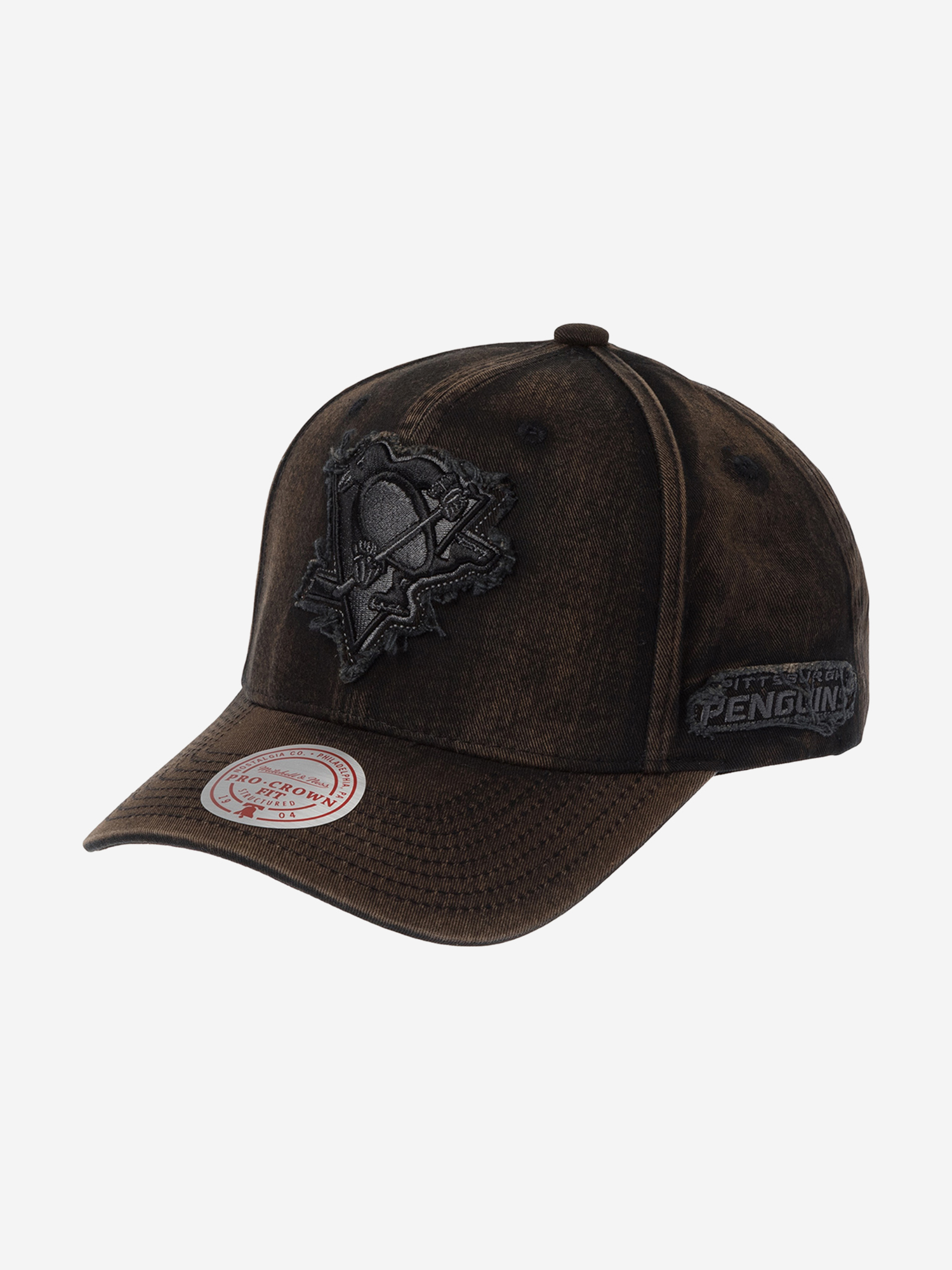 Изображение товара Бейсболка MITCHELL NESS Pittsburgh Penguins NHL из хлопка Изображение товара Бейсболка MITCHELL NESS Pittsburgh Penguins NHL из хлопка