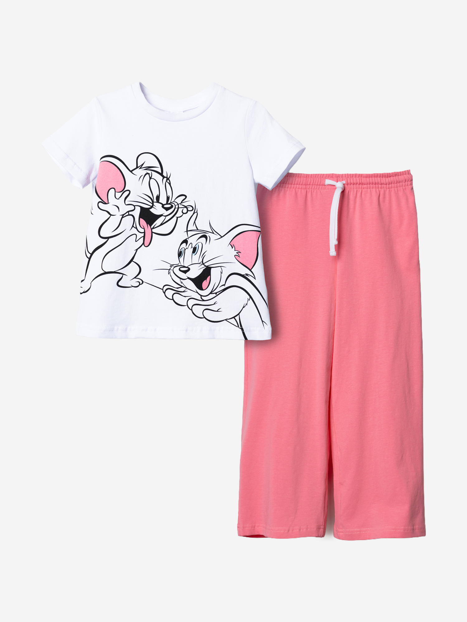 Изображение товара Комплект для девочек: футболка, брюки PlayToday