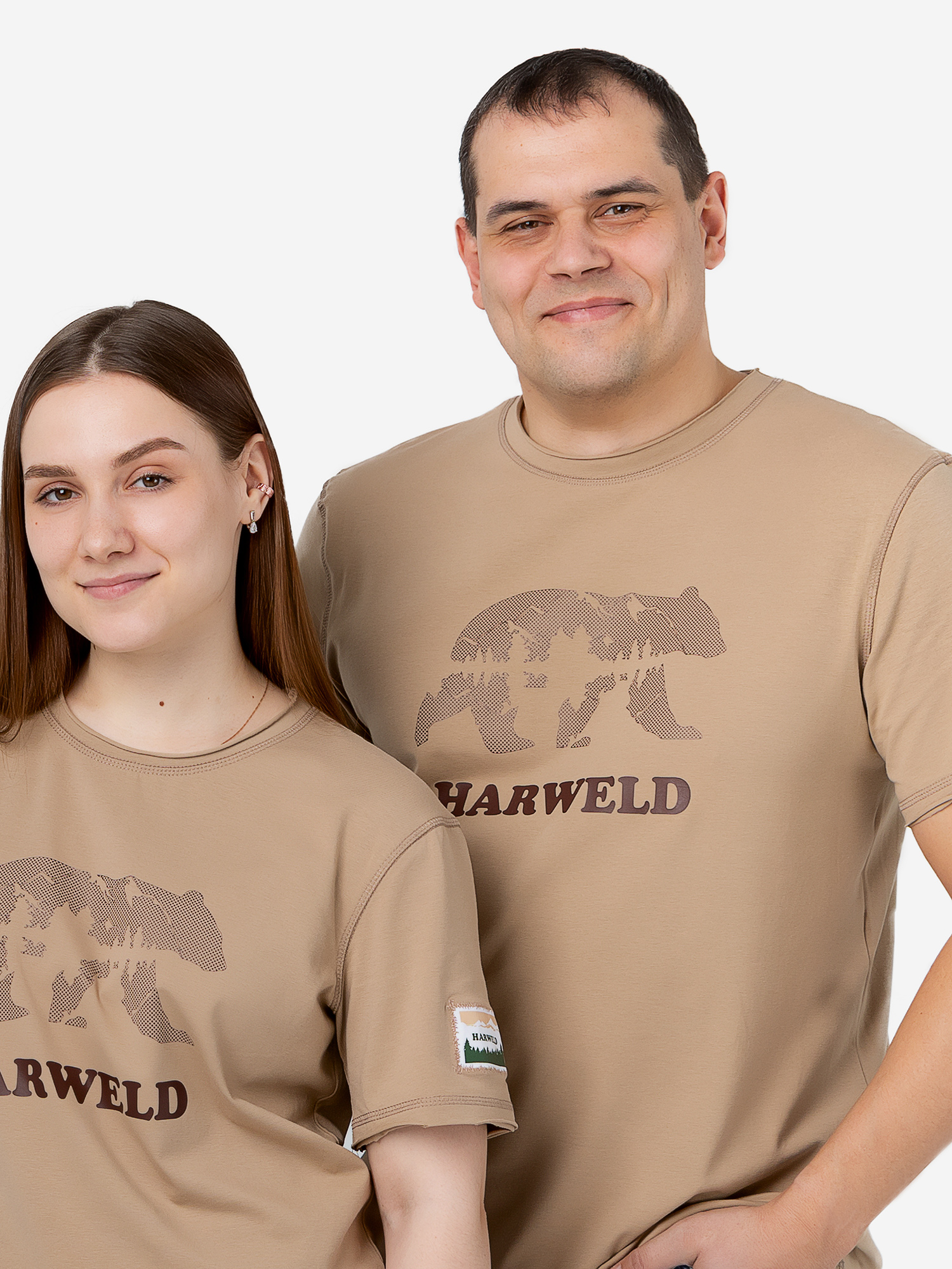 

Футболка «Harweld» мускат, Бежевый