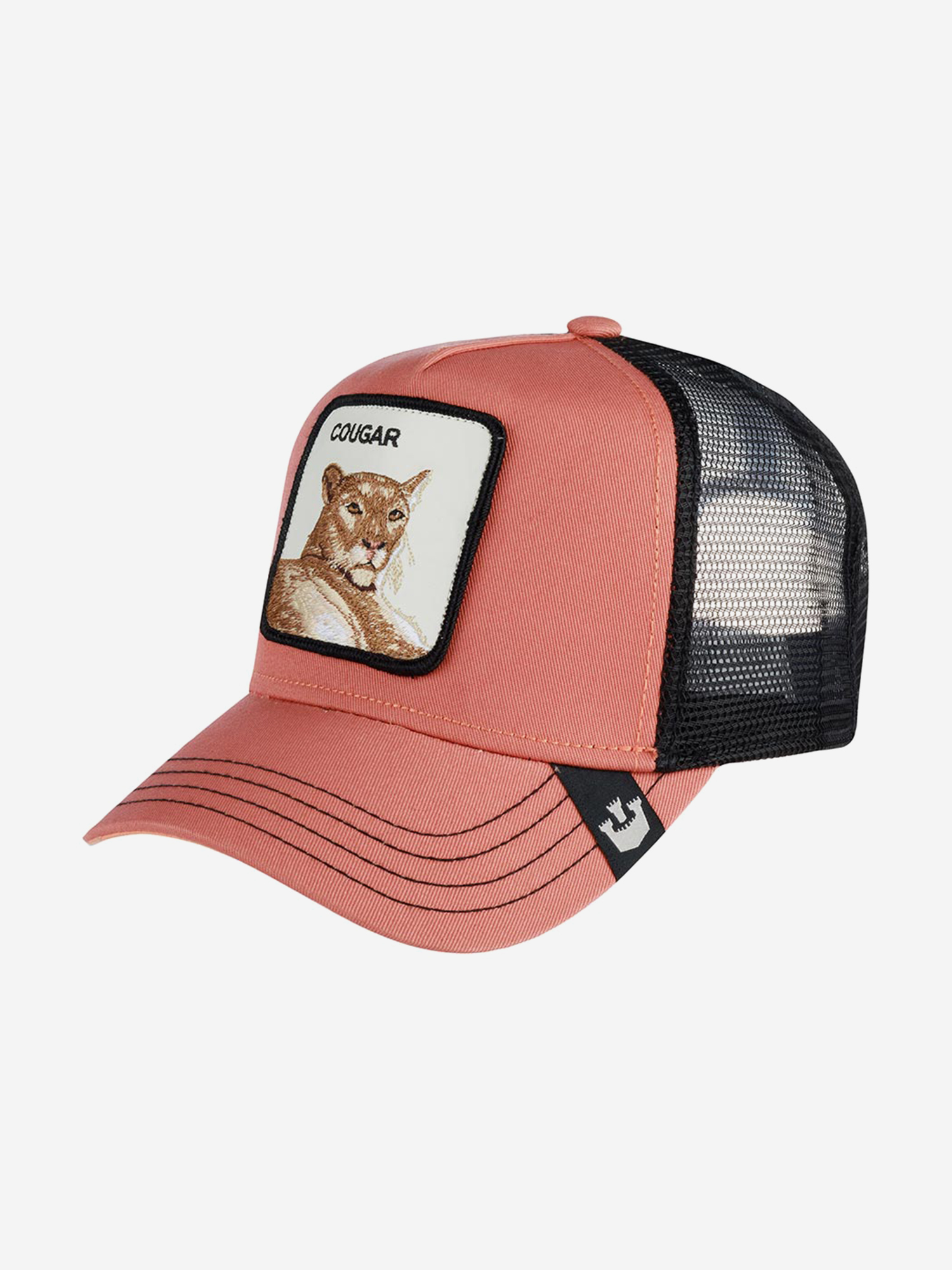 Изображение товара Бейсболка с сеточкой GOORIN BROTHERS 101-0395 коралловый черный унисекс спортивная кепка