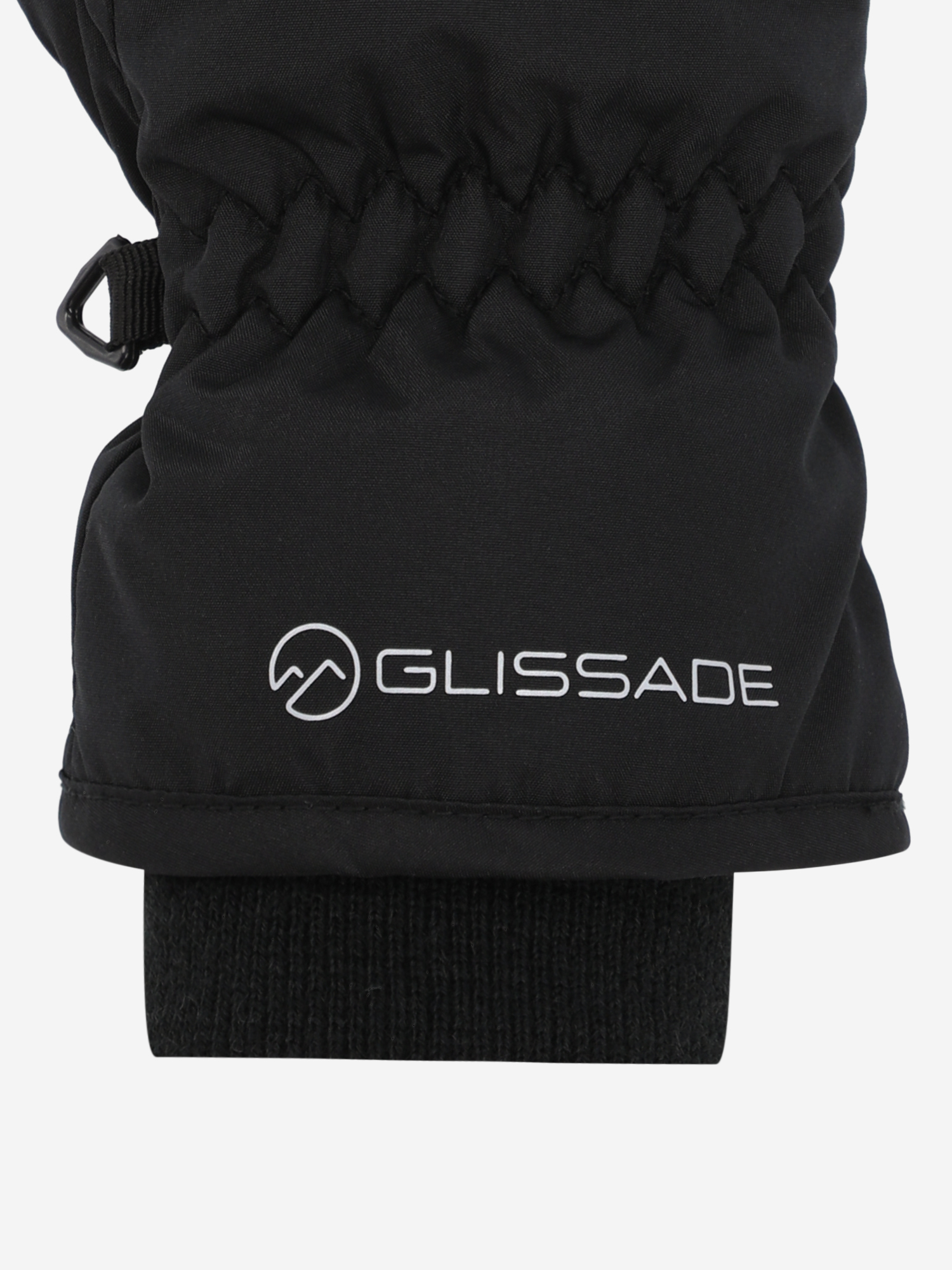 фото Перчатки для девочек glissade, черный