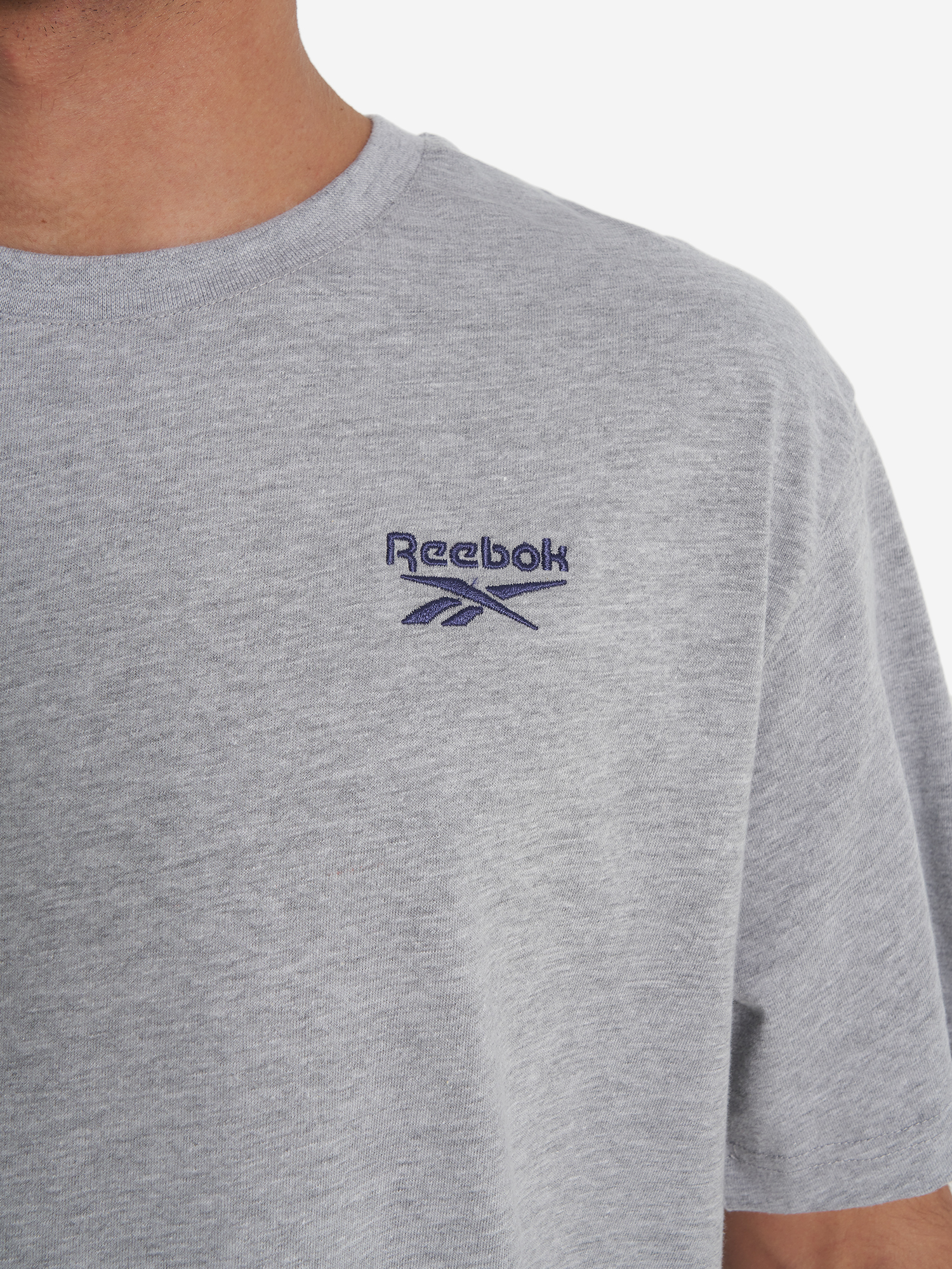 фото Футболка мужская reebok harold, серый