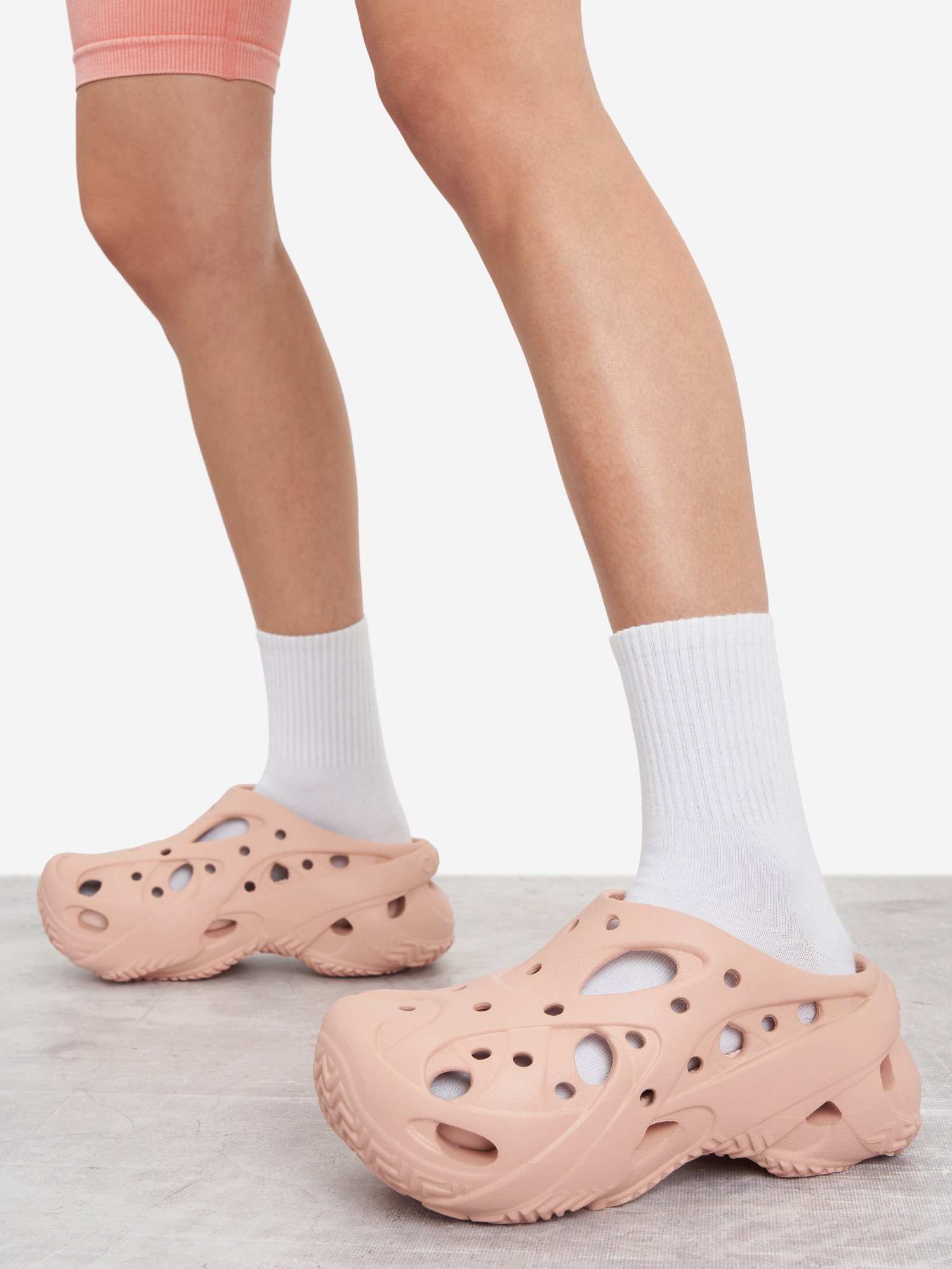 Сабо Crocs Caged, бежевый, арт. 211141c1g-7af