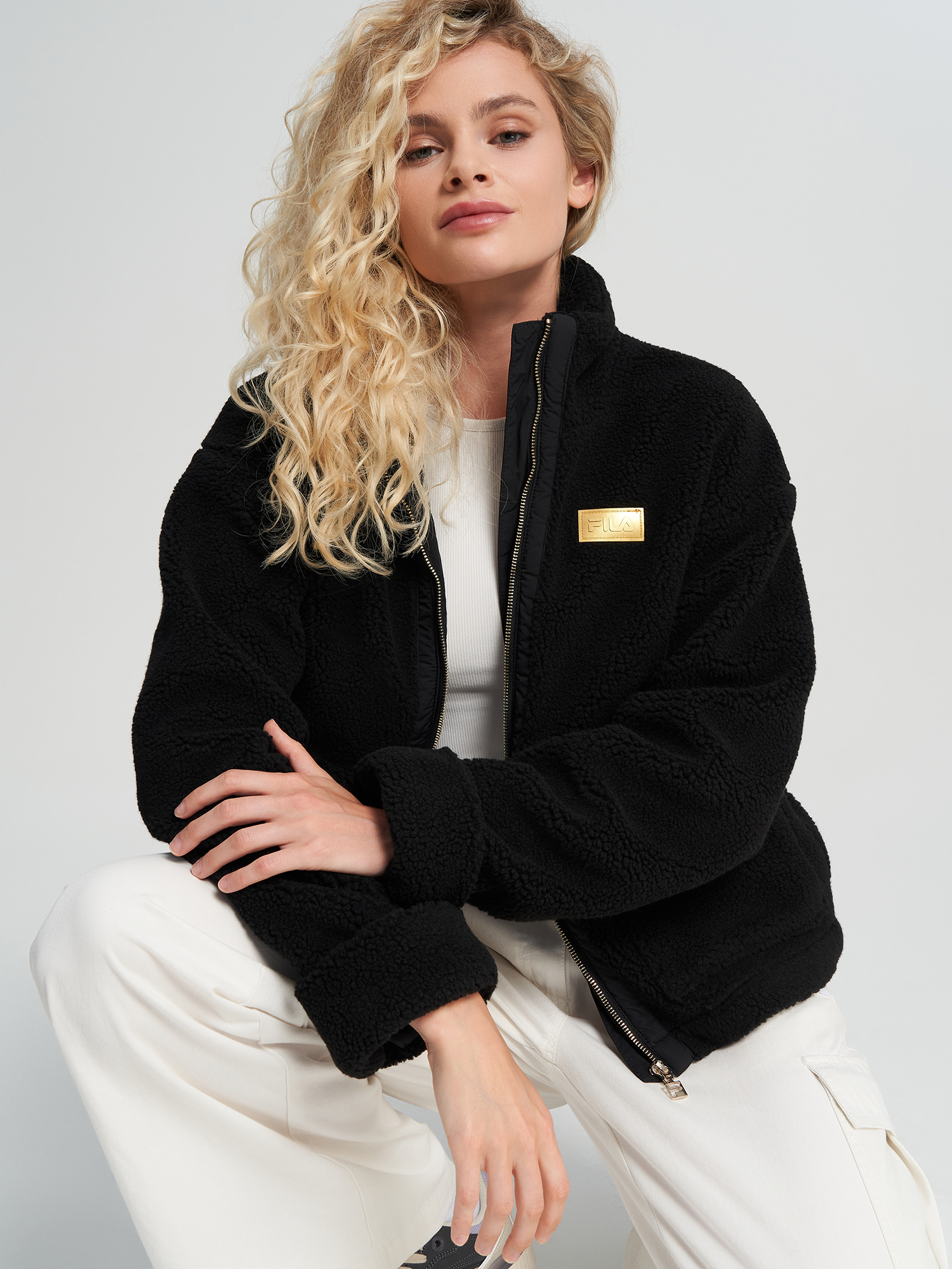 Куртка утепленная женская FILA, Черный