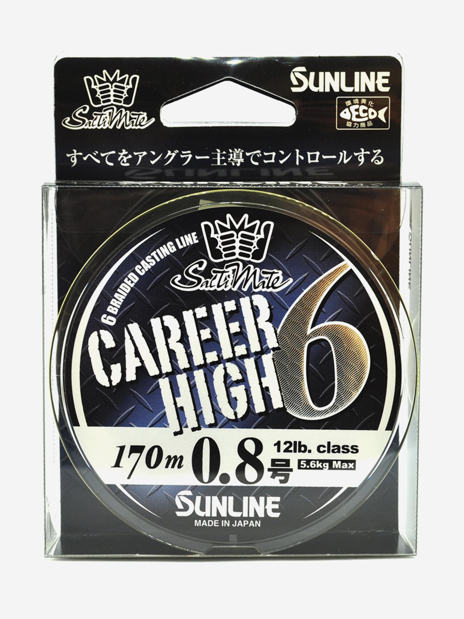 

Плетёный шнур Sunline CAREER HIGH 6 HG #0.8/12lb 170m Yellow, Желтый