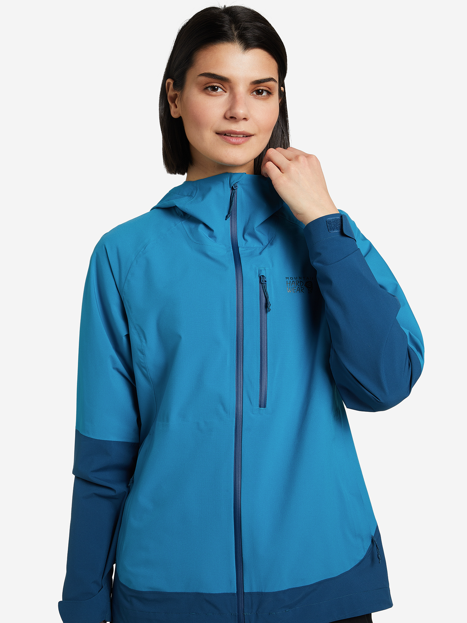 

Куртка мембранная женская Mountain Hardwear Stretch Ozonic Jacket, Синий