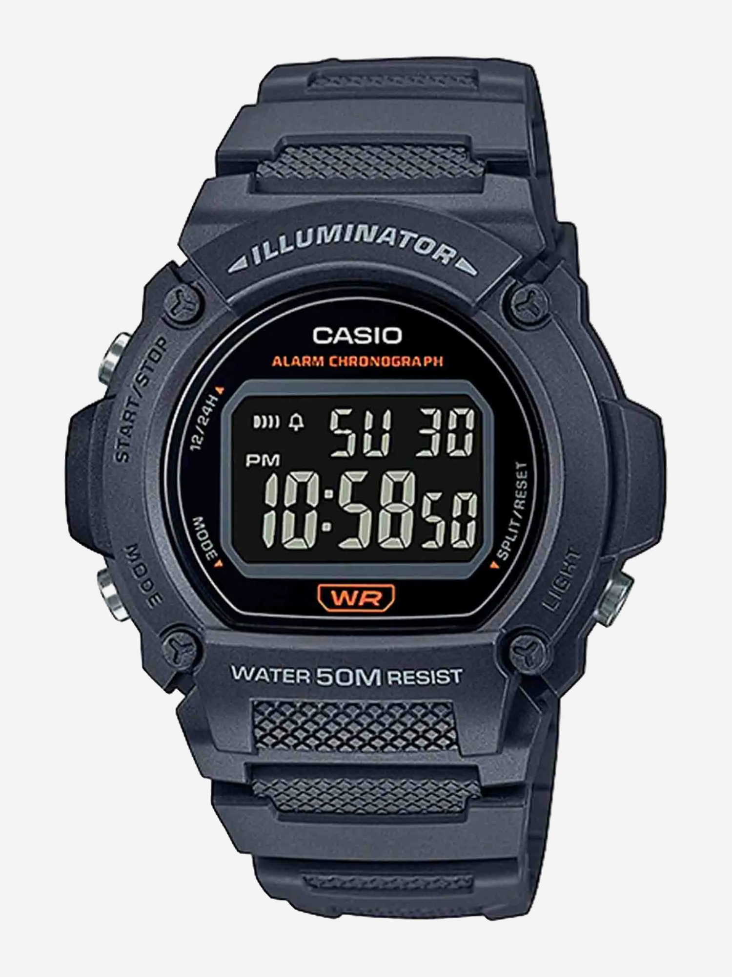 

Наручные часы Casio W-219H-8B, Черный