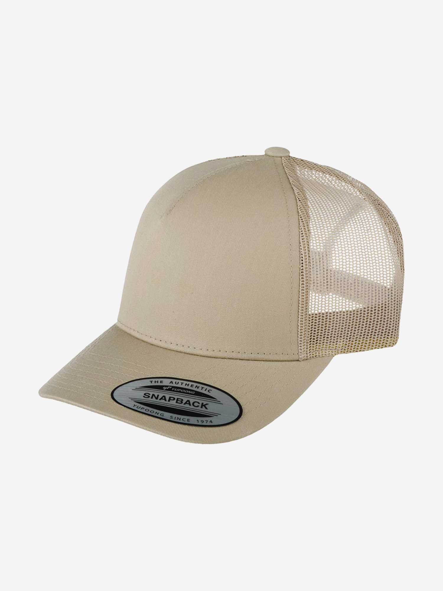 Изображение товара Бейсболка с сеточкой FLEXFIT 6506 бежевый универсальный стиль