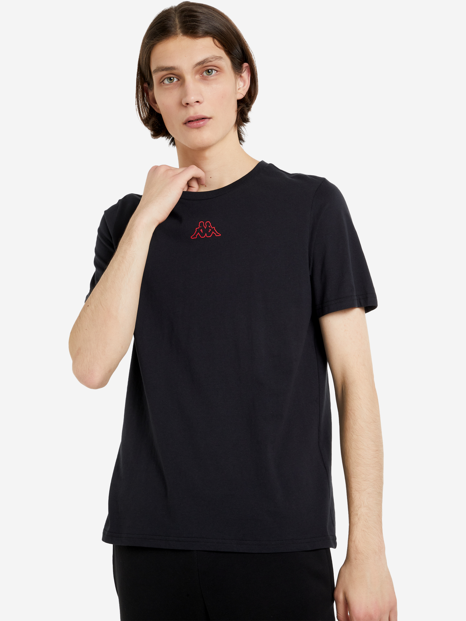 Футболка мужская Kappa, черный, арт. 119767KAP-99