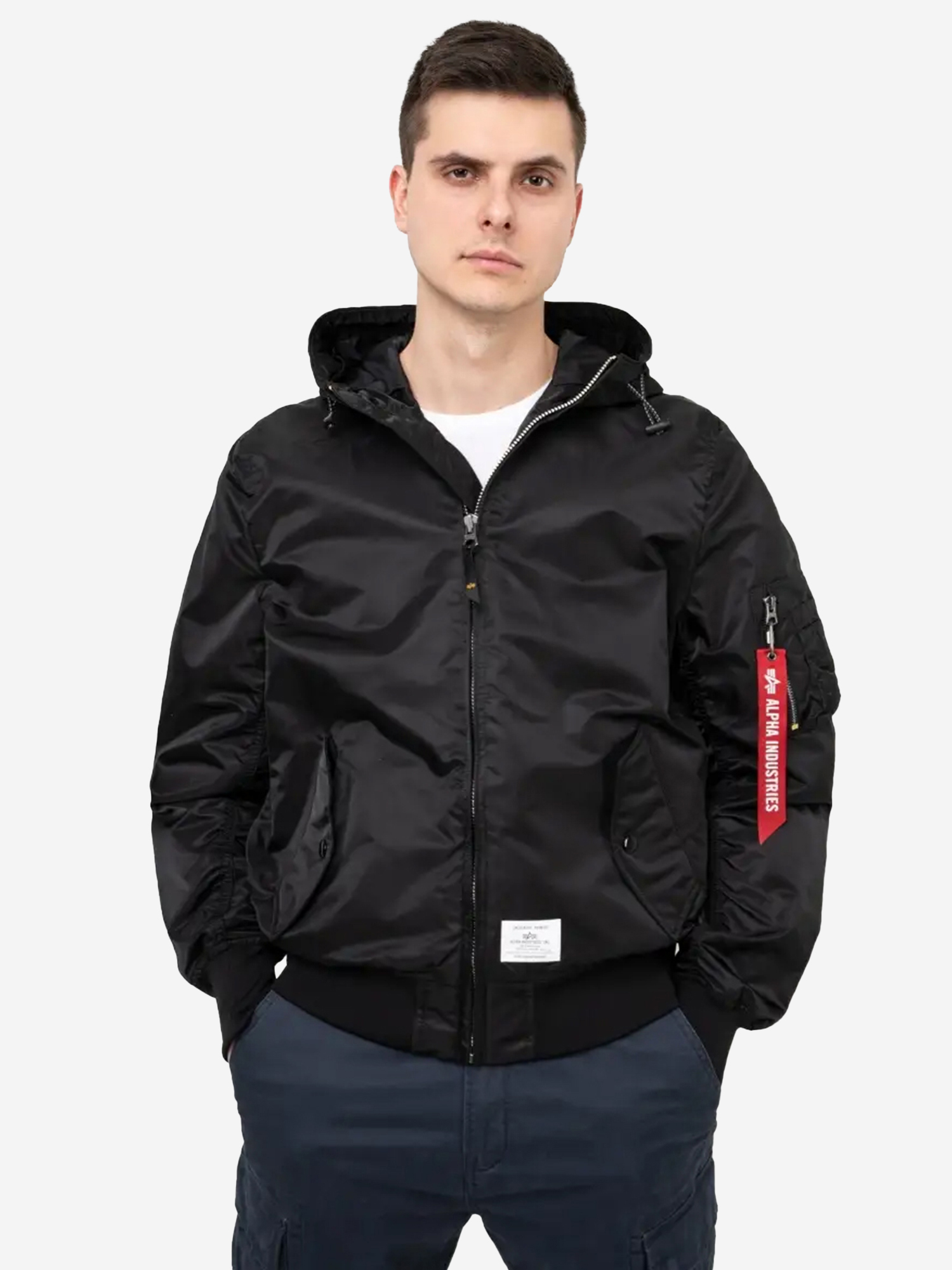 

Ветровка мужская L-2B Hooded Gen II Alpha Industries, Черный