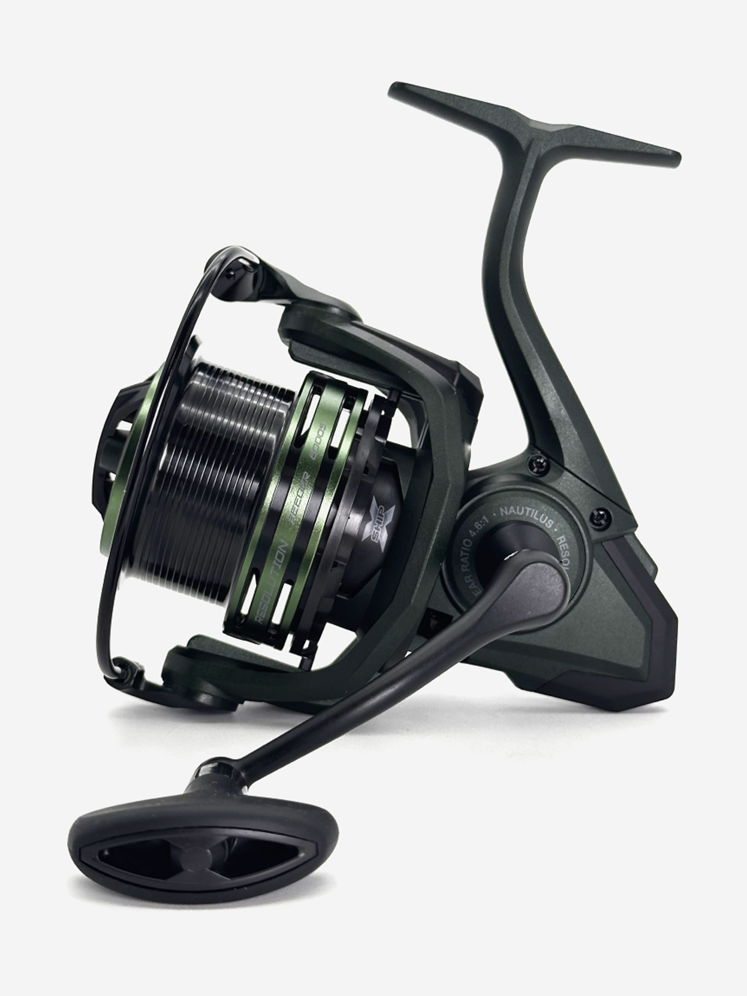 

Катушка для удочки Nautilus Resolution Feeder , Зеленый