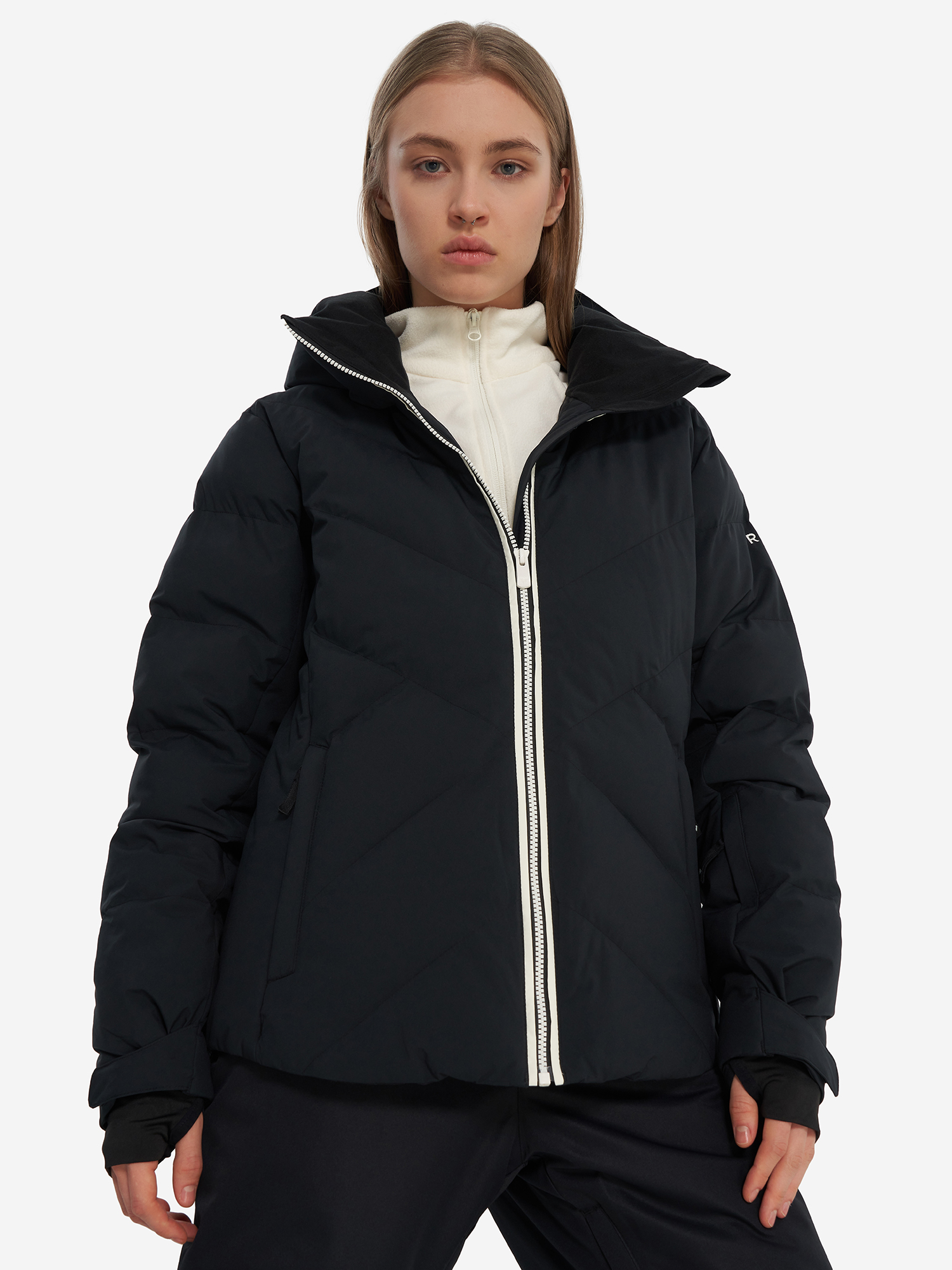 Куртка утепленная женская Roxy Snowdrift Черный 26999₽