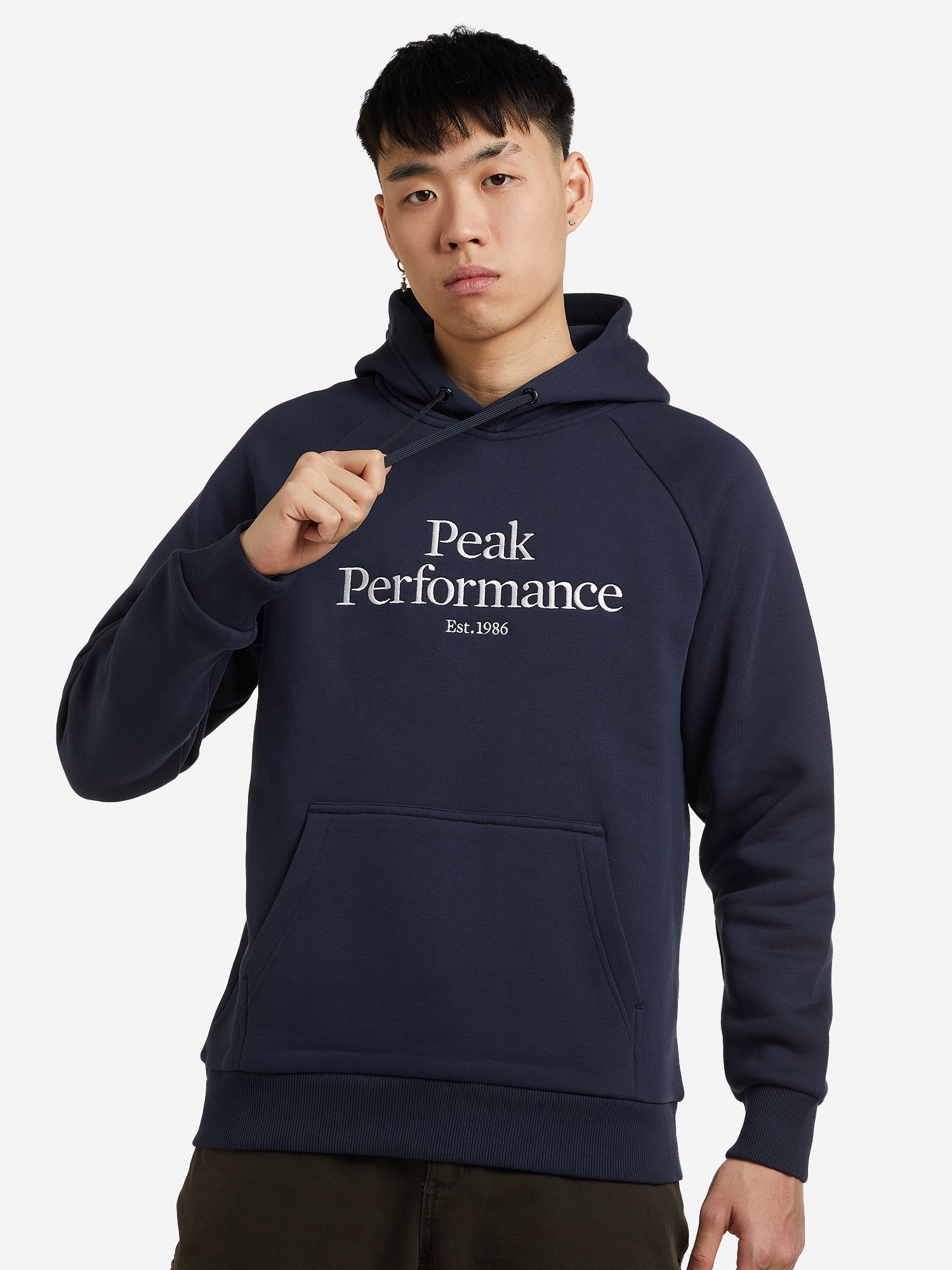 Худи мужская Peak Performance Original, Синий рубашка мужская peak performance синий
