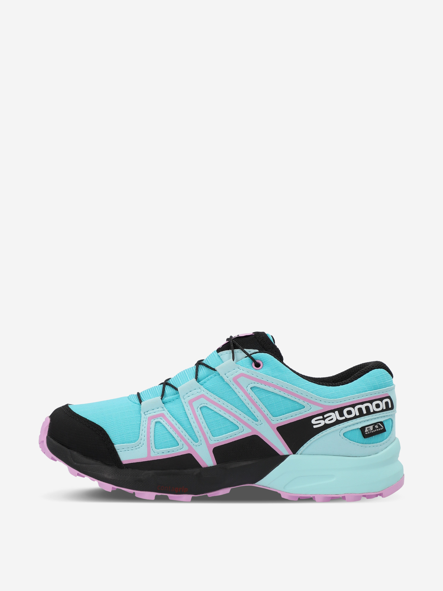 

Полуботинки для мальчиков Salomon Speedcross CSWP J, Голубой