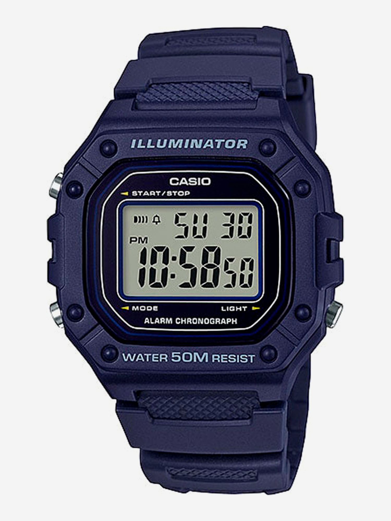 

Наручные часы Casio W-218H-2A, Синий