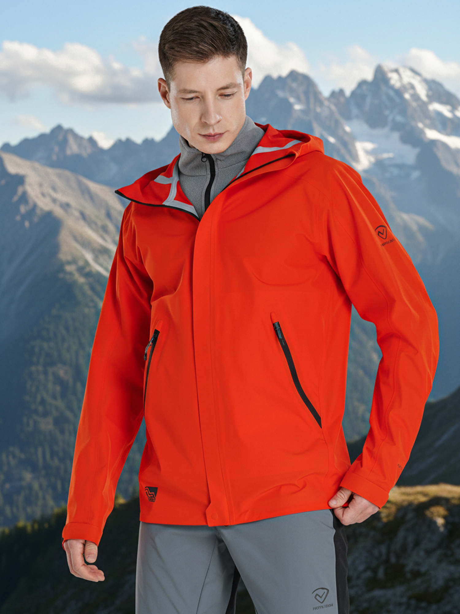 Куртка мембранная Northland, красный, арт. 141062N16-R1