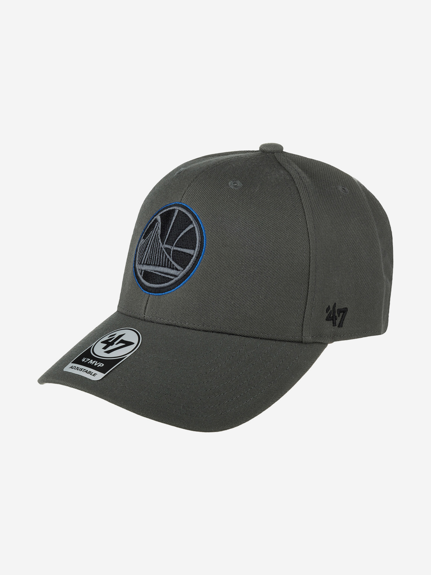 

Бейсболка 47 BRAND K-MVP08WBV-CC Golden State Warriors NBA (серый), Серый